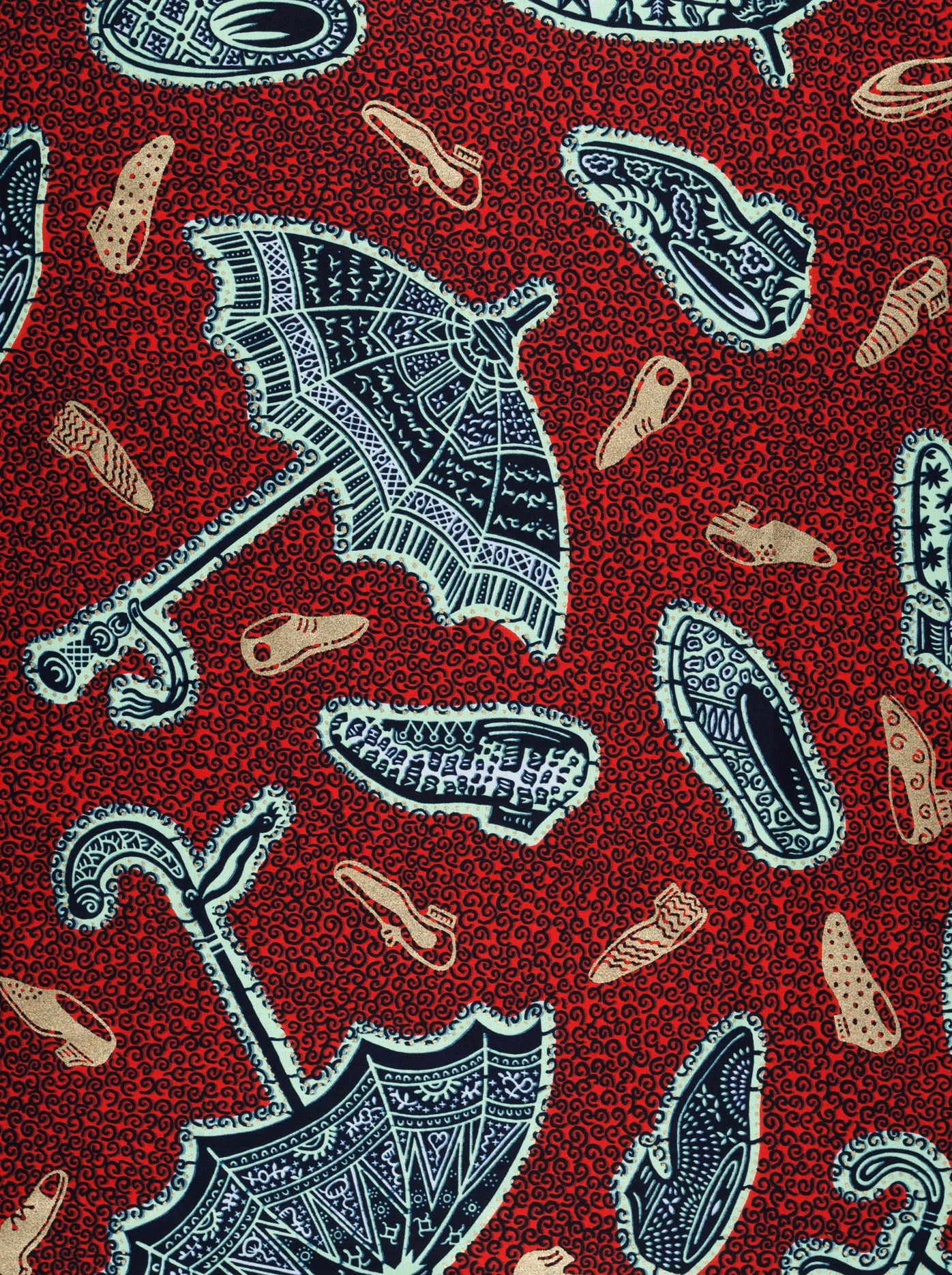 Wax Hollandais | VL00029.060 | Silver Embellished - Image 3