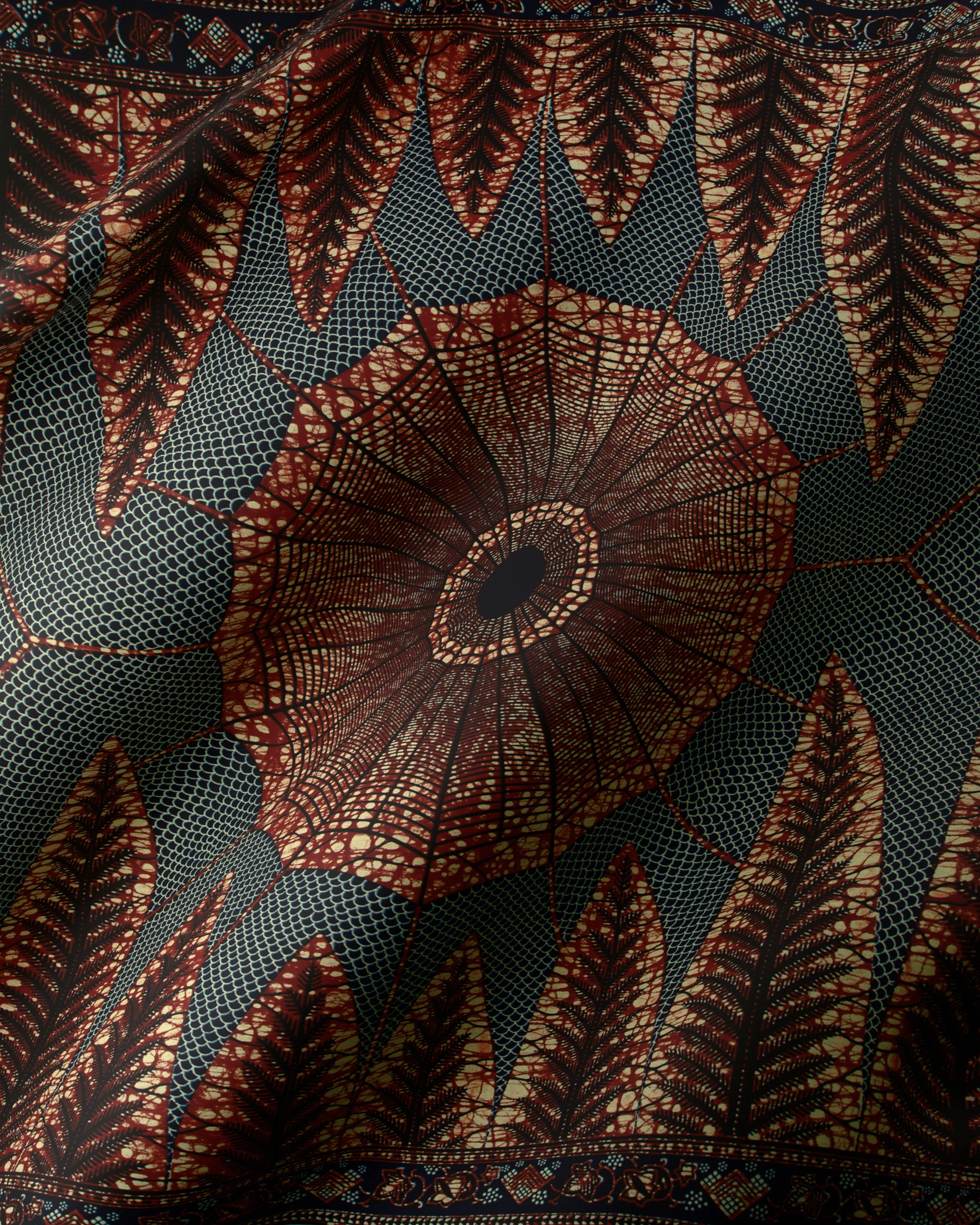 Wax Hollandais | VL00549.202 | Anansi's Spiderweb, The Spider