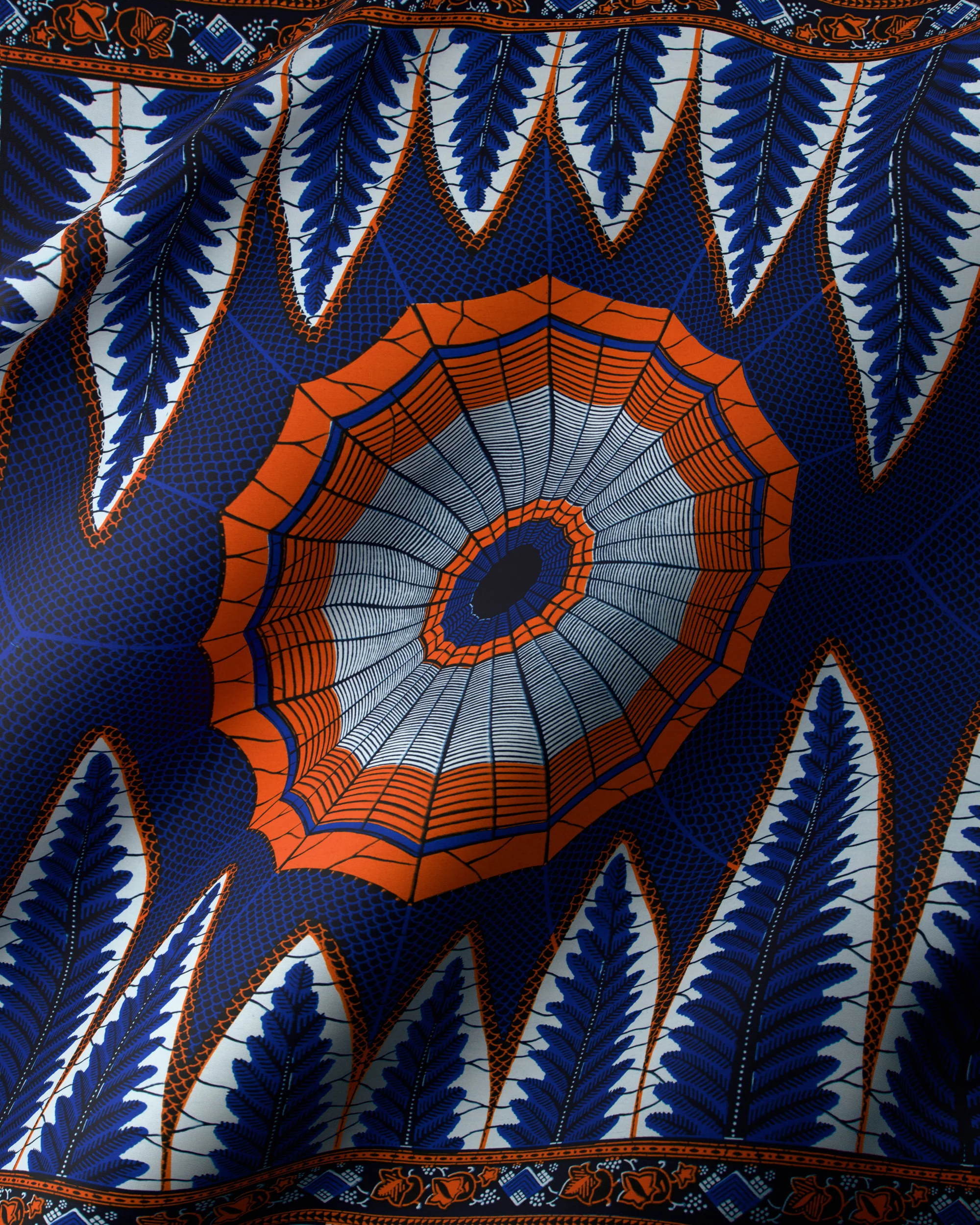 Wax Hollandais | VL00549.207 | Anansi's Spiderweb, The Spider