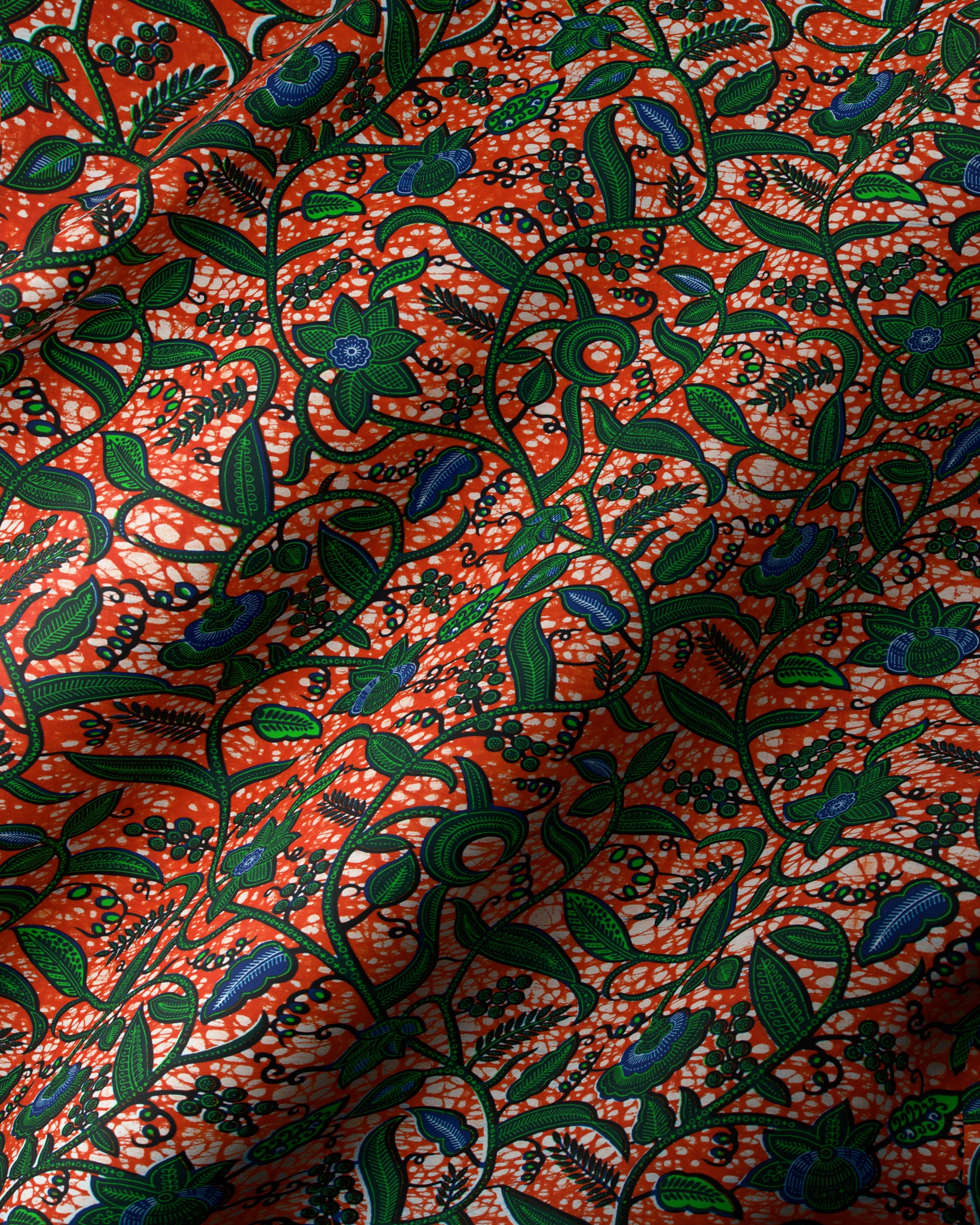 Wax Hollandais | VL00564.345 | Leaf trail, Sweet Mother