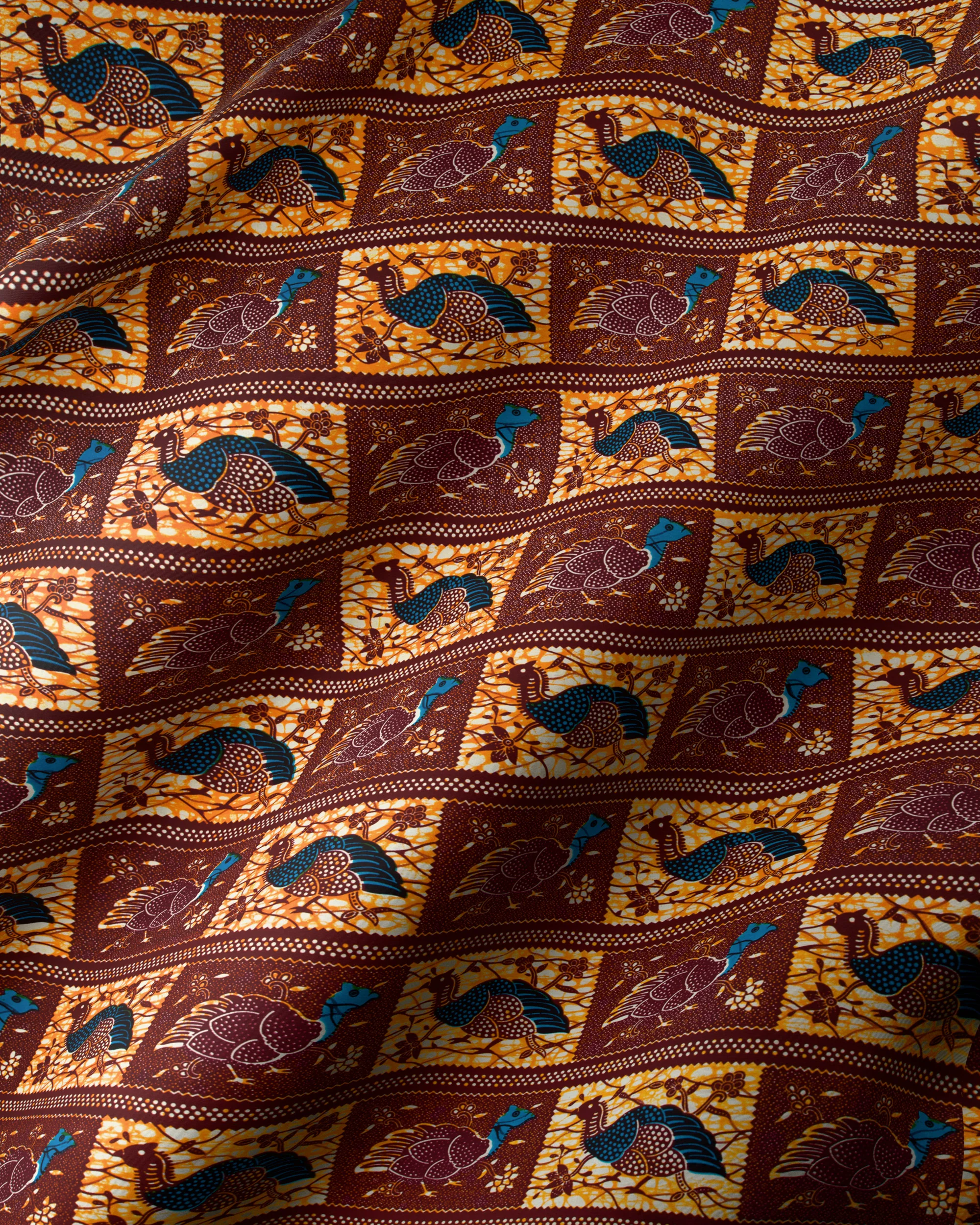 Wax Hollandais | VL00625.192 | Ataka, Guinea fowl