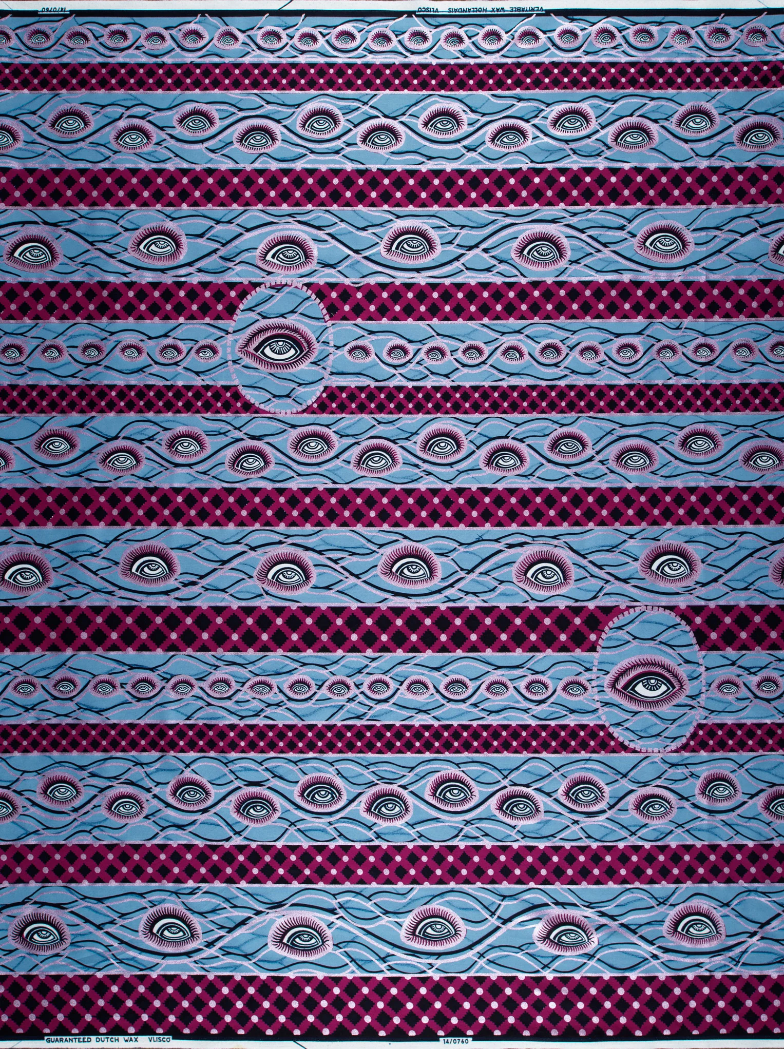 Wax Hollandais | VL00760.220 | Pastel Lilac Embellished - Image 4