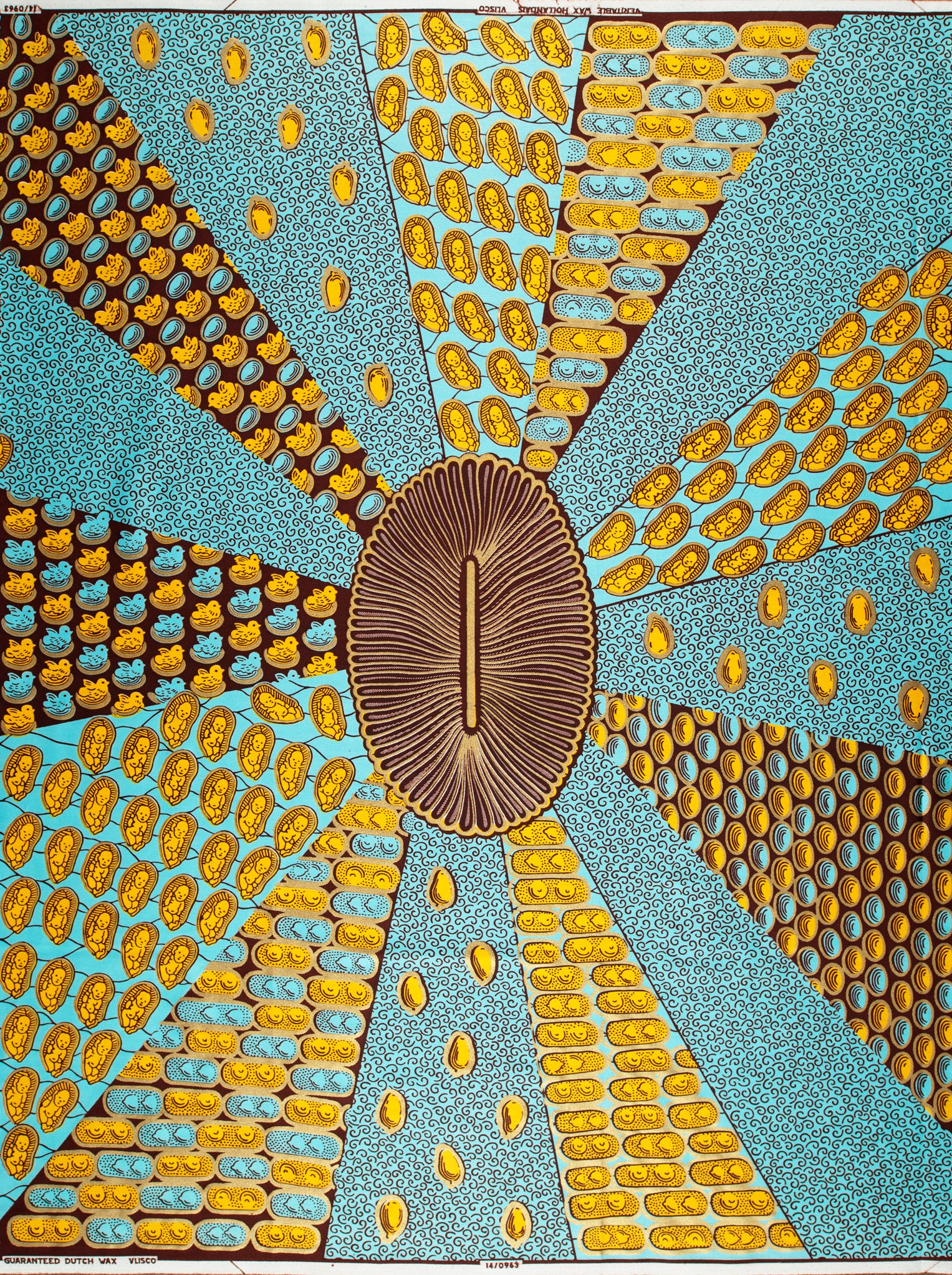Wax Hollandais | VL00963.158 | Gold Embellished - Image 4
