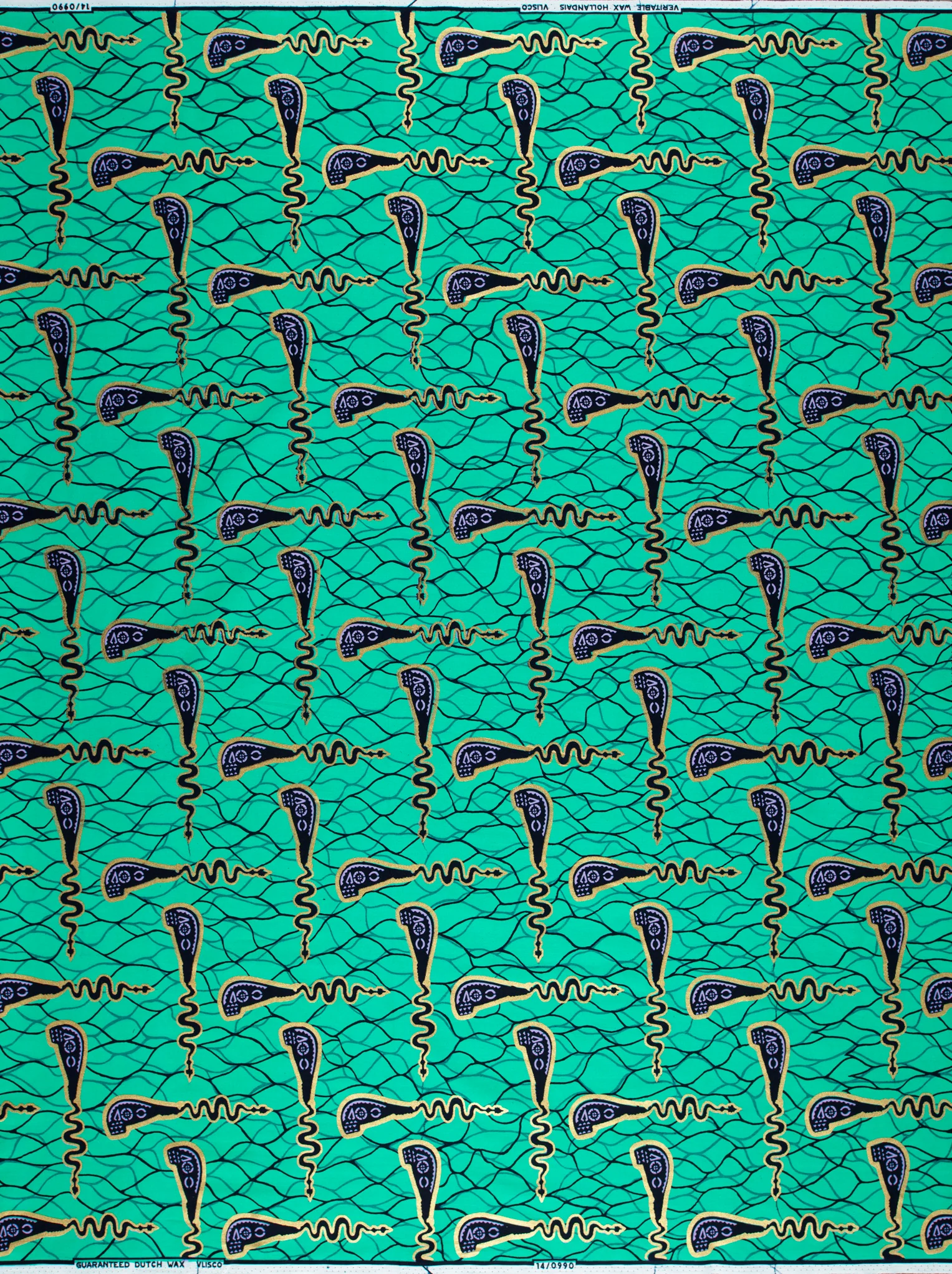 Wax Hollandais | VL00990.089 | Gold Embellished - Image 4