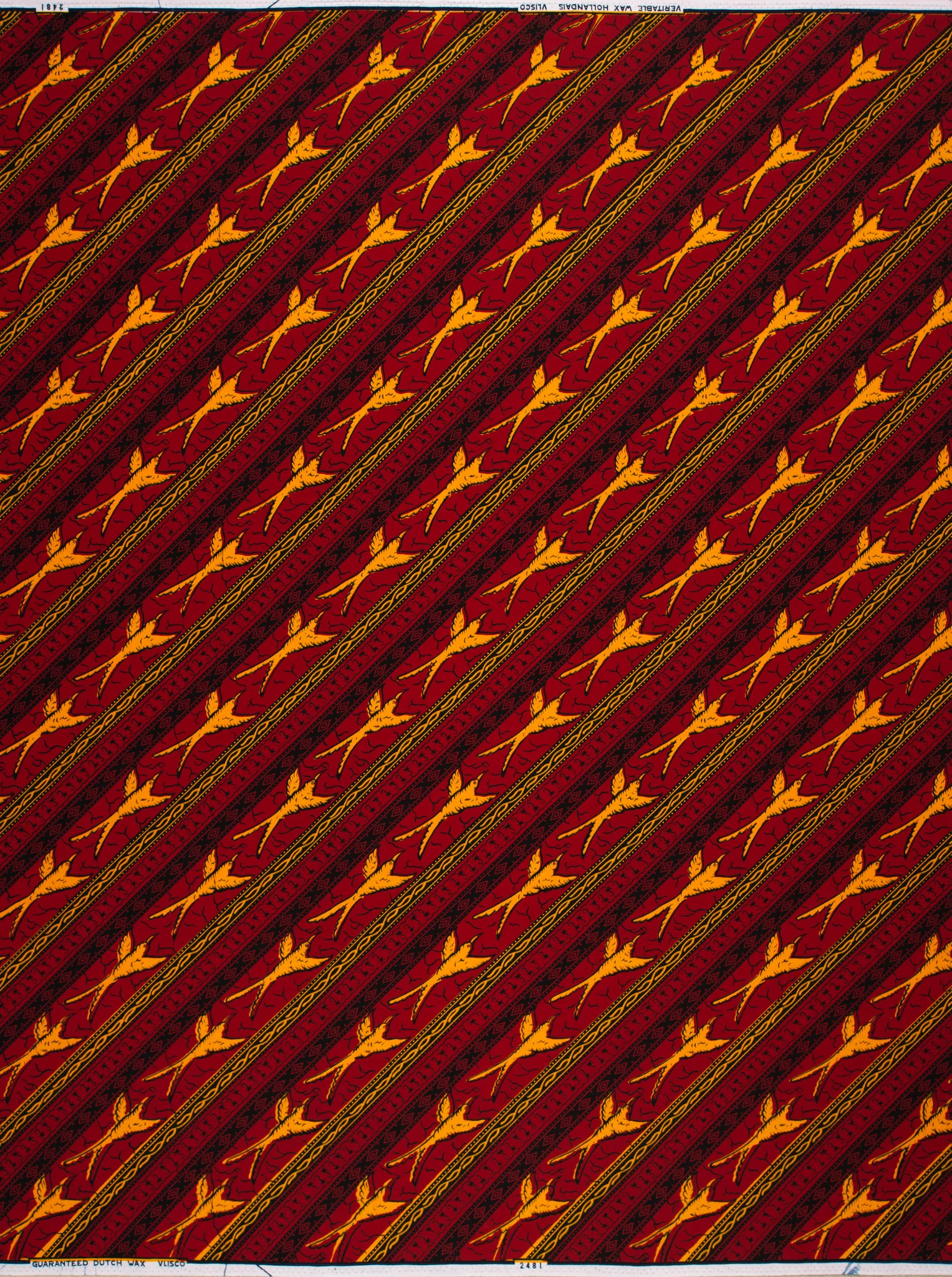 Wax Hollandais | VL02481.056 | Flying Bird, Scissors - Image 4