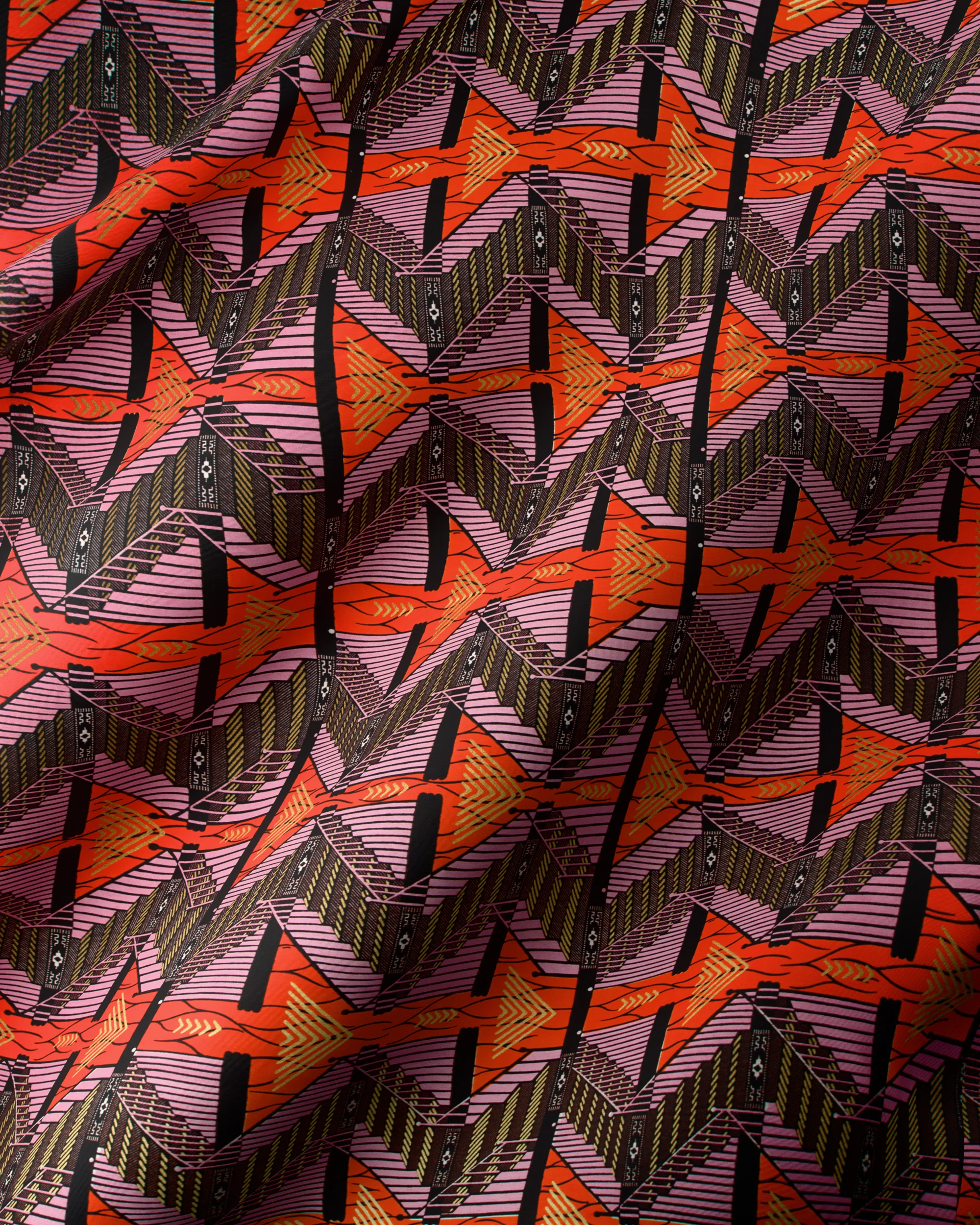 Wax Hollandais | VL02511.216 | Gold Embellished