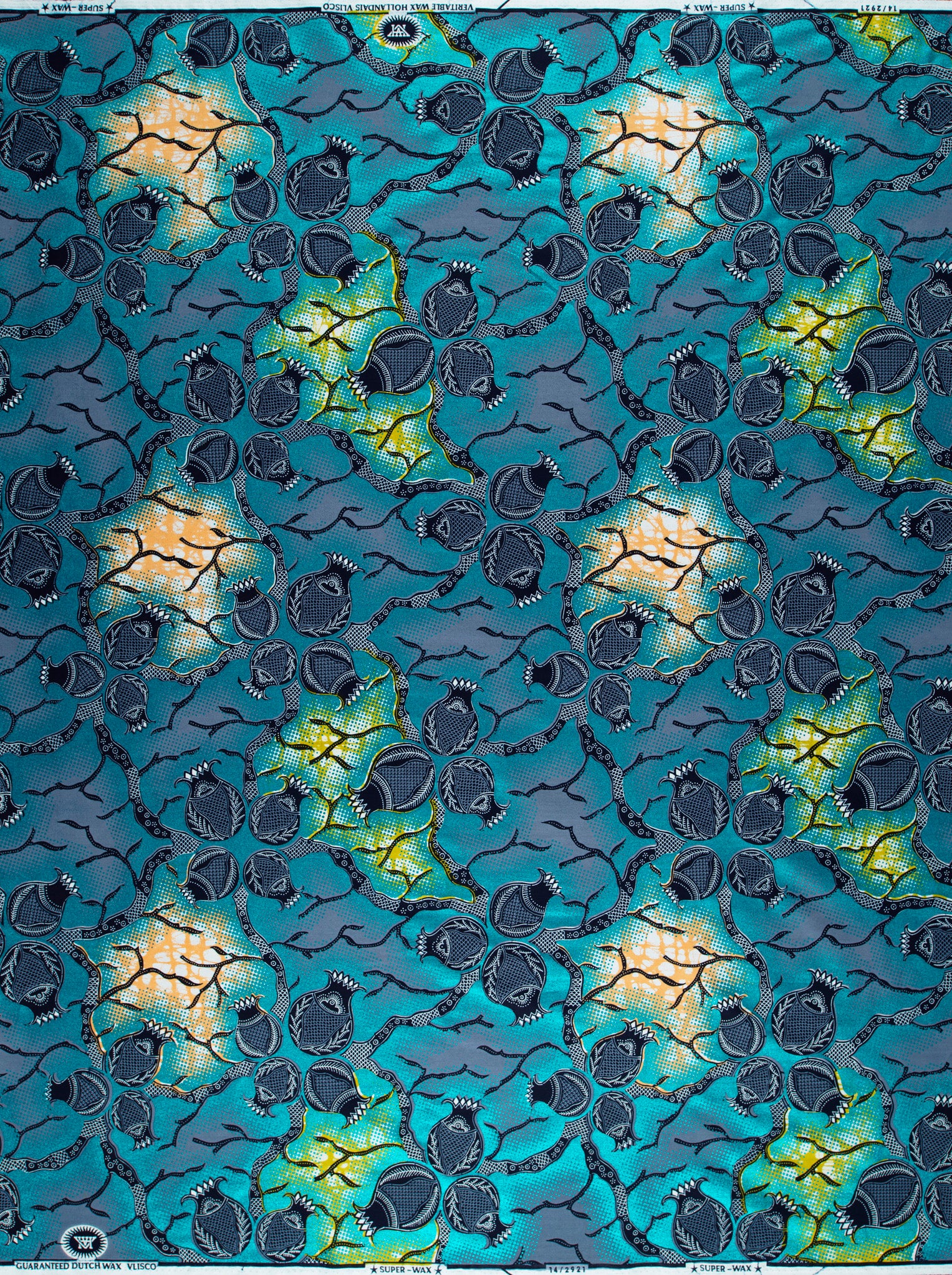 Super-Wax | VL02921.393 | Blue Embellished - Image 4