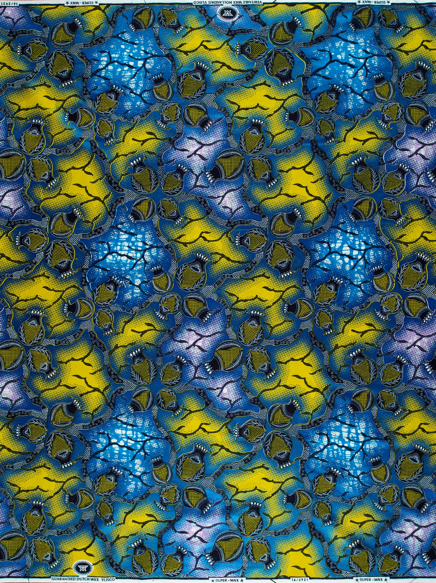 Super-Wax | VL02921.396 | Royal Blue Embellished - Image 4