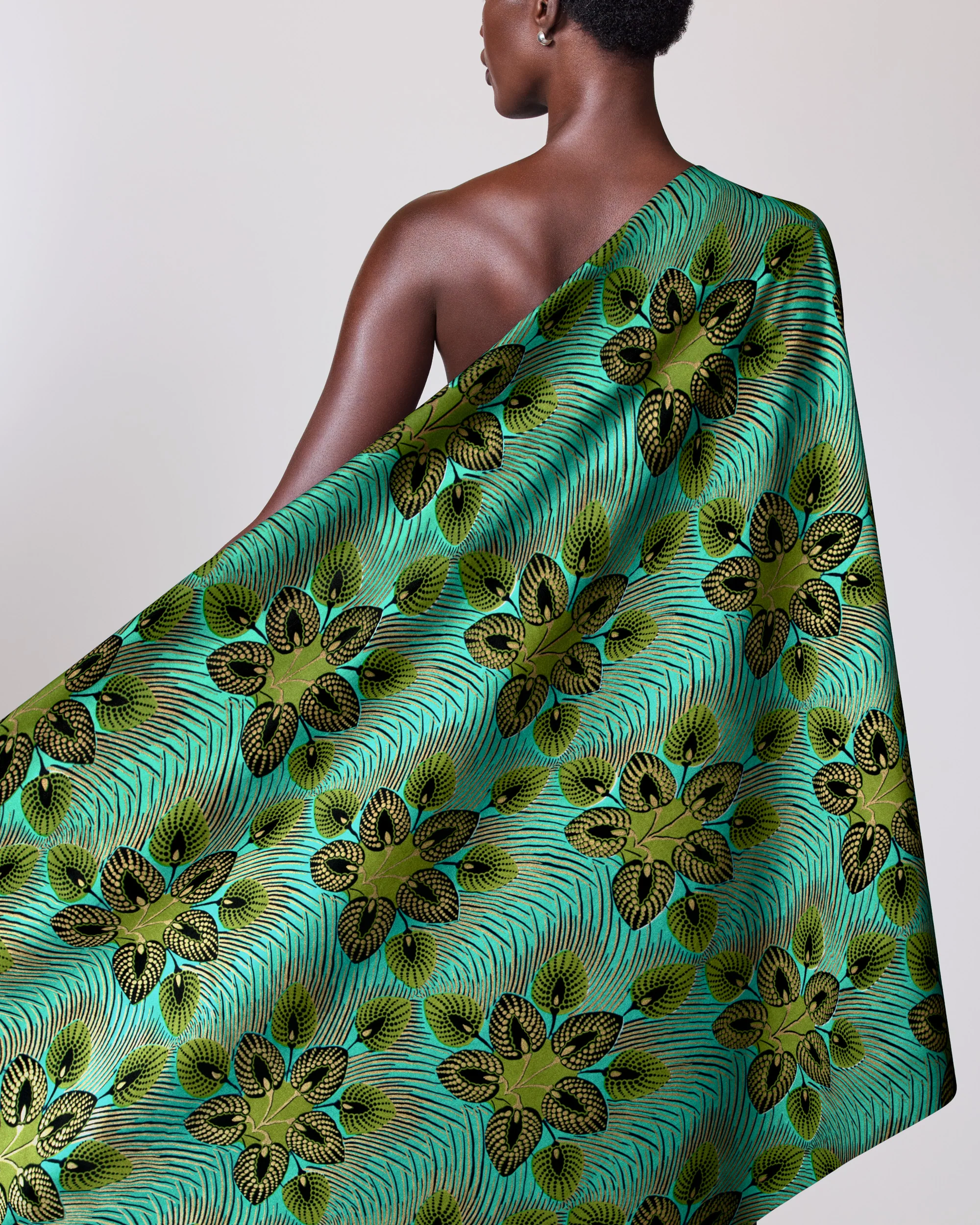 Wax Hollandais | VL03049.016 | Gold Embellished - Image 2