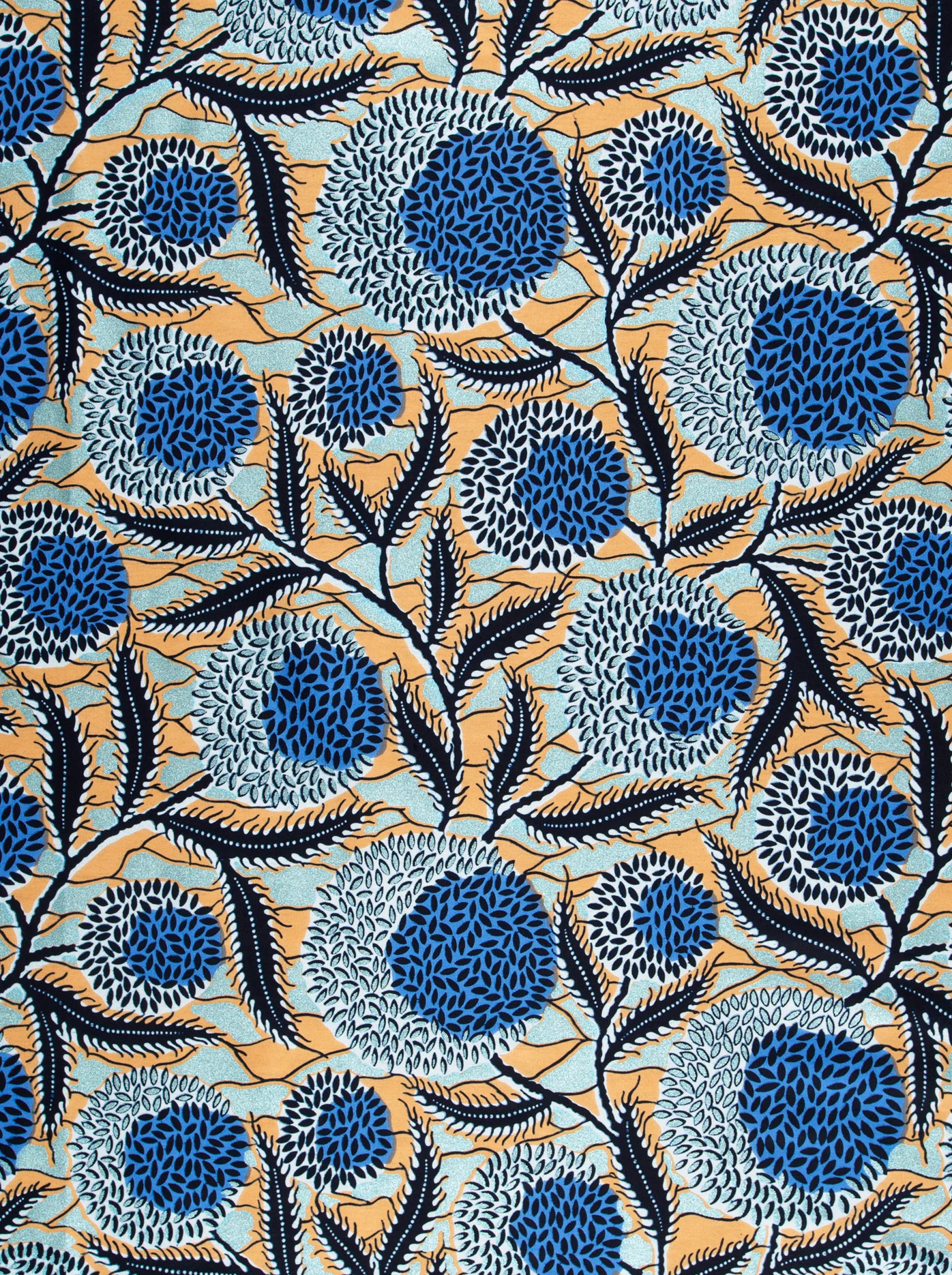 Wax Hollandais | VL03190.018 | Pastel Blue Embellished - Image 3