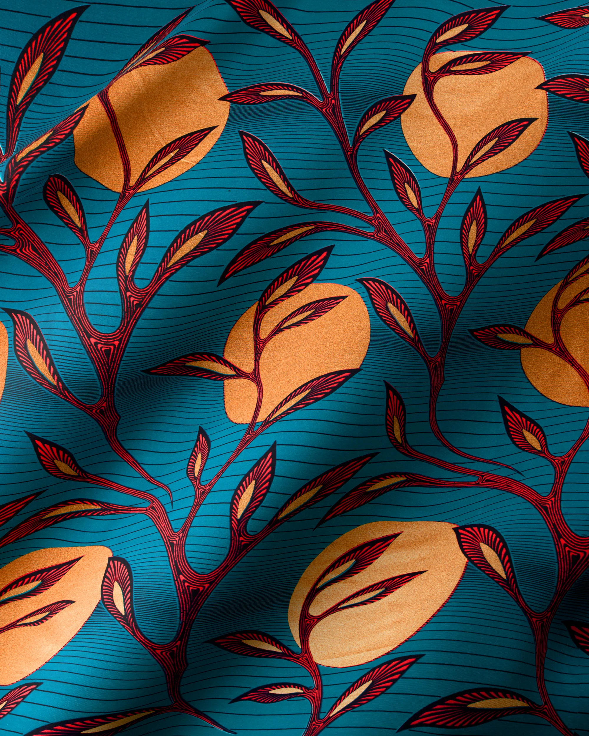 Wax Hollandais | VL03639.252 | Light Copper Embellished