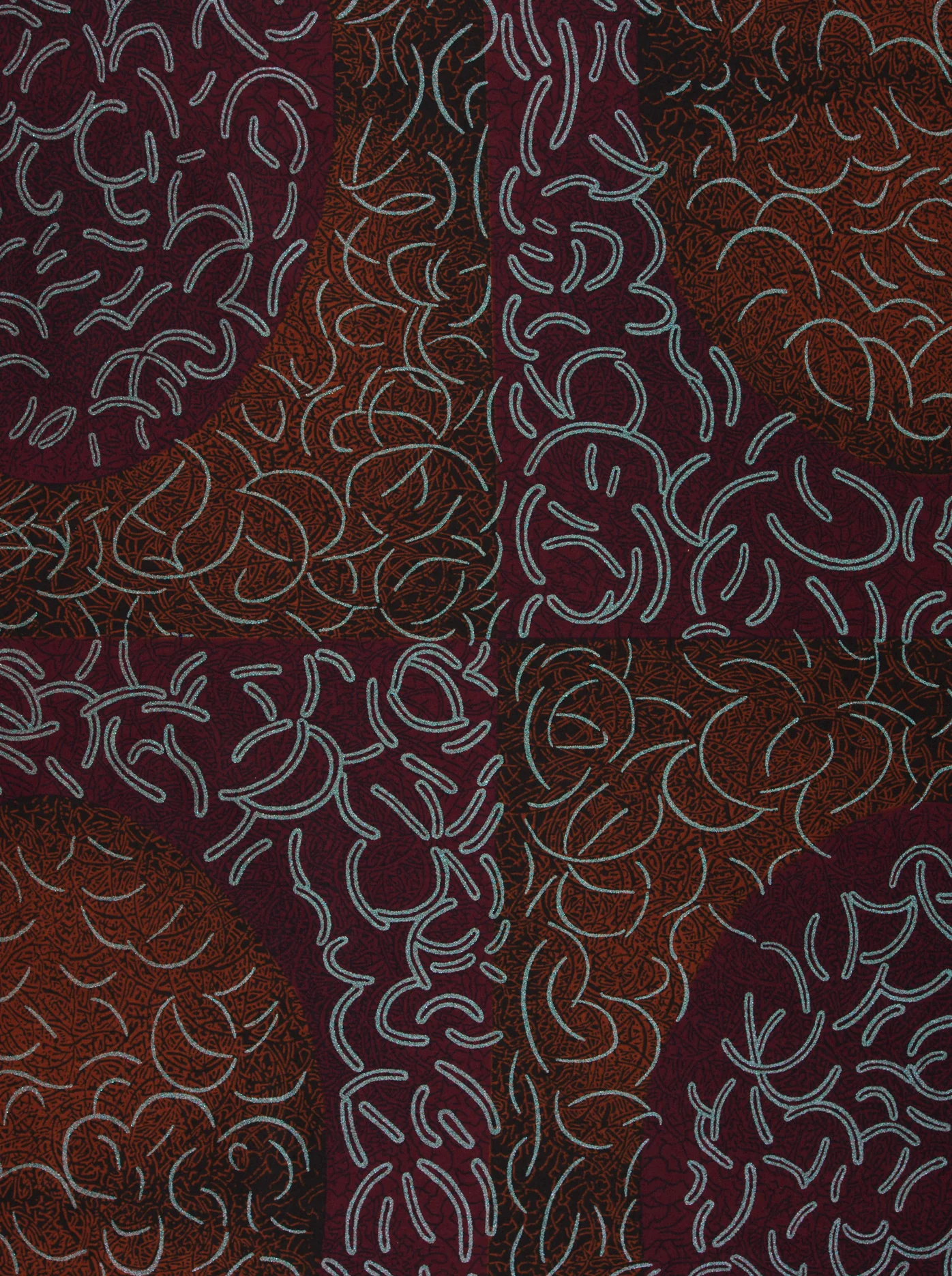 Sky Wax | VL03822.032 | Red-Green Pearl Embellished - Image 3
