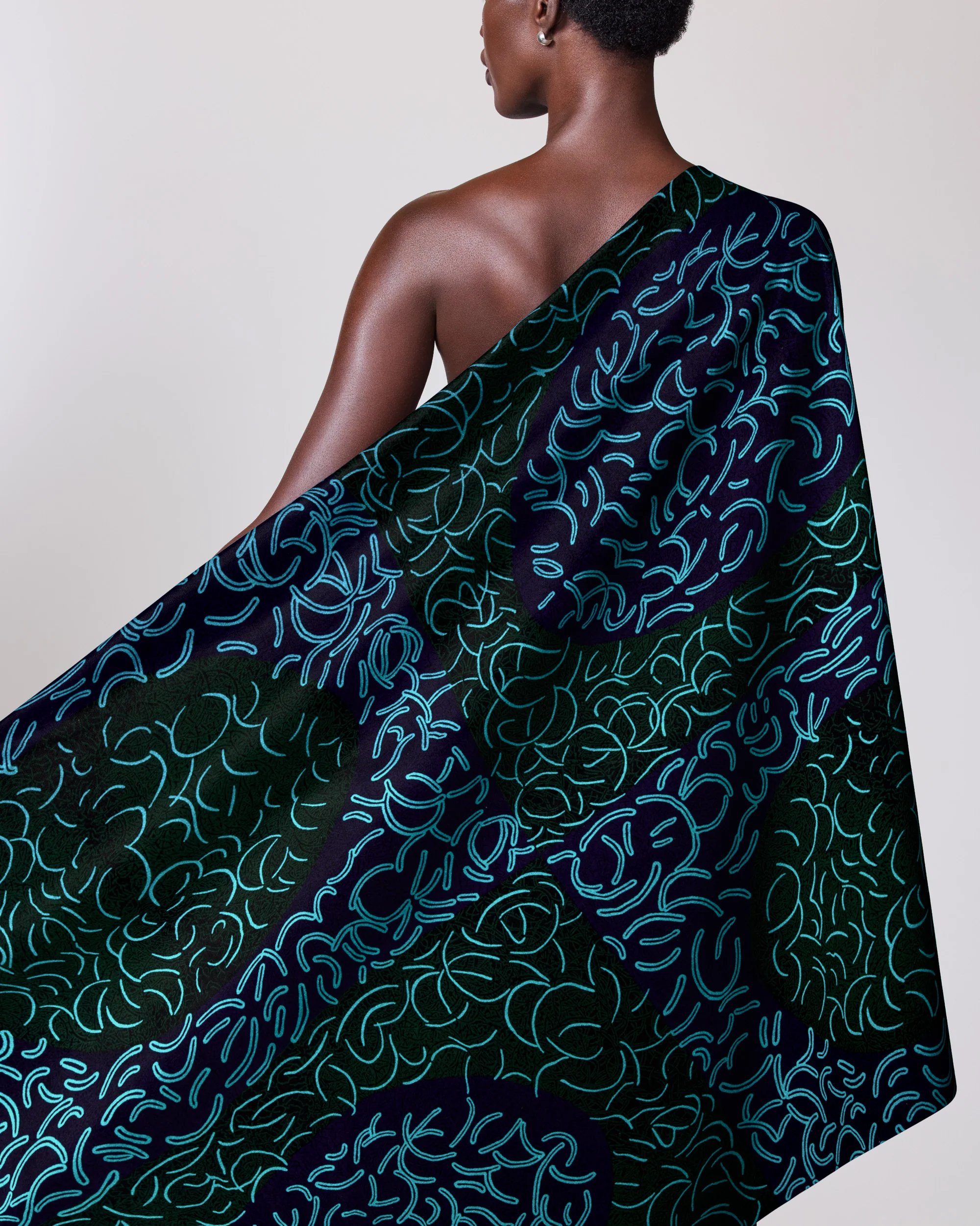 Sky Wax | VL03822.033 | Blue Embellished - Image 2