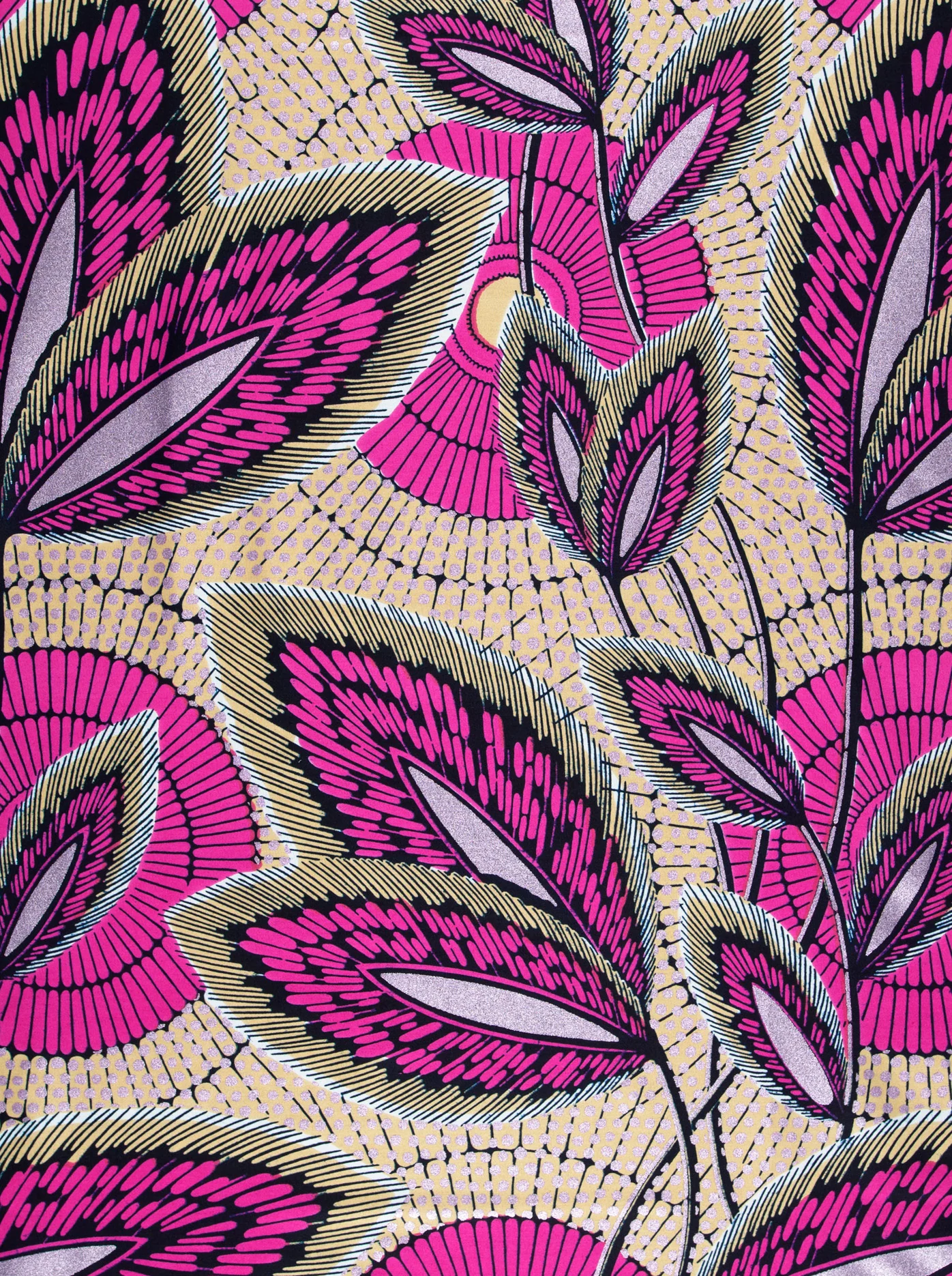 Wax Hollandais | VL03941.010 | Pastel Lilac Embellished - Image 3