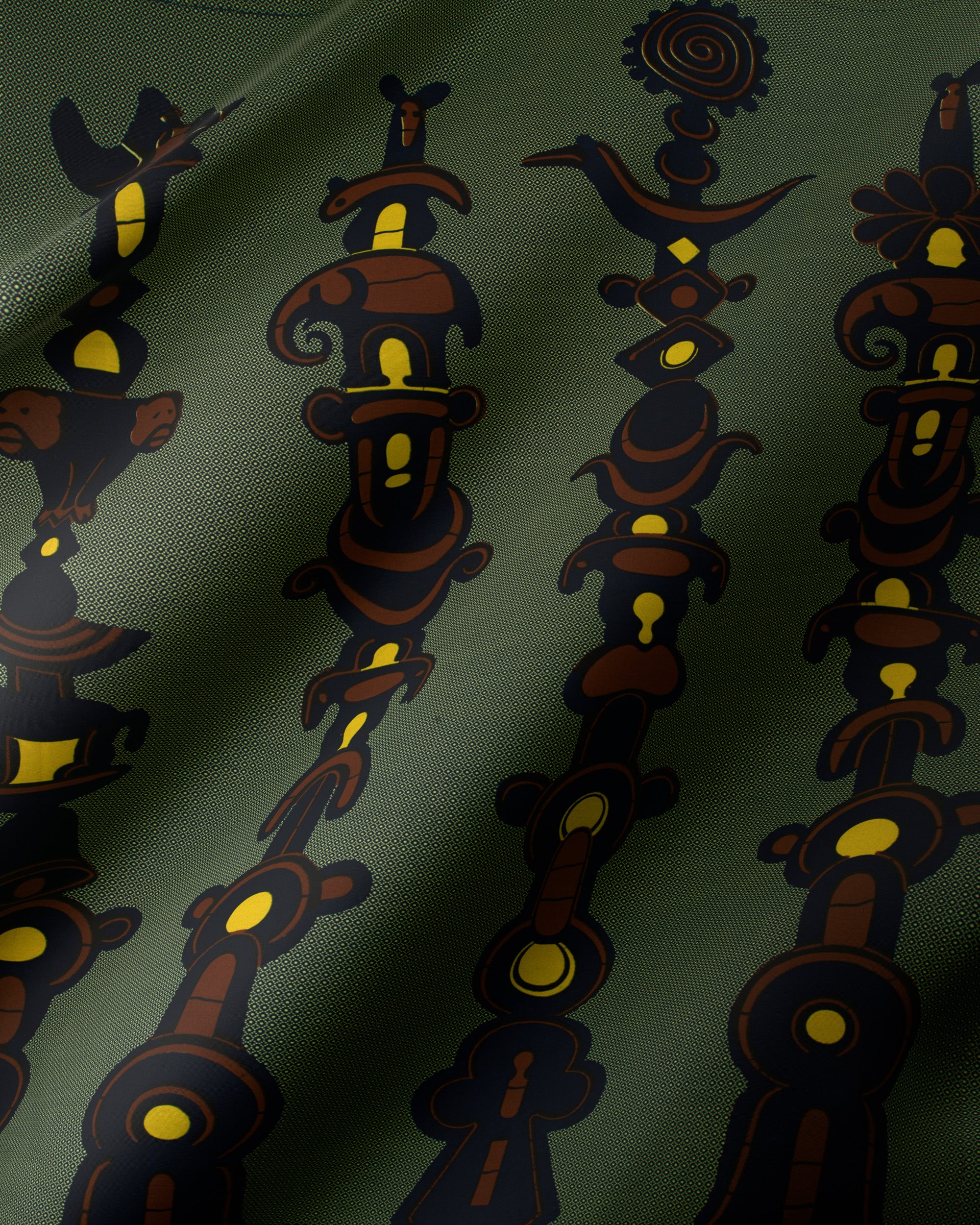 Wax Hollandais | VL04528.076 | London bell, Totems