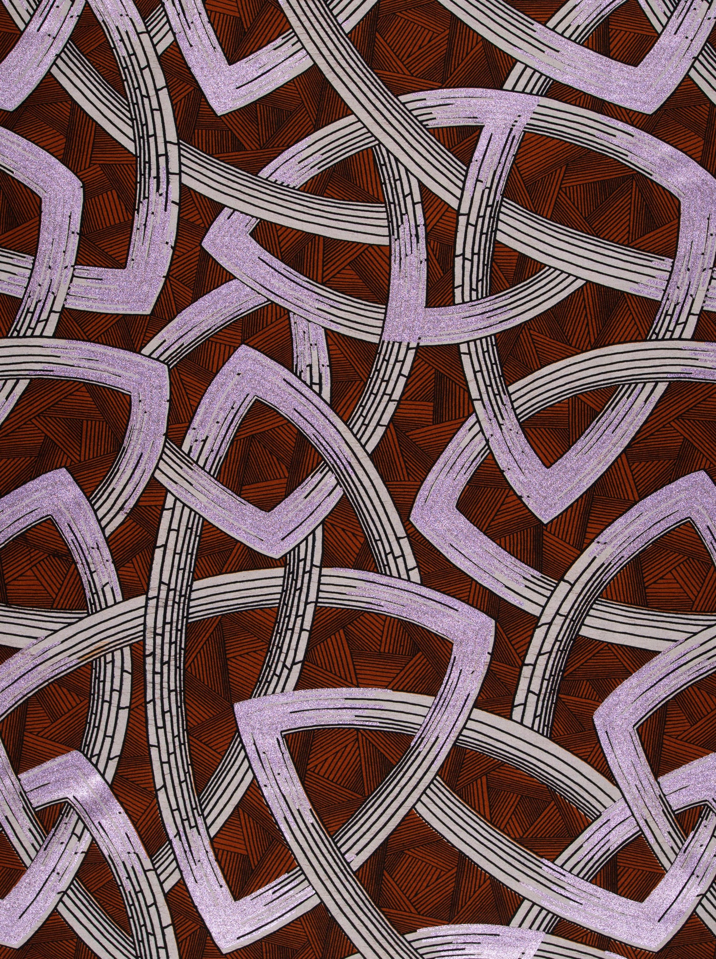 Wax Hollandais | VL08667.009 | Pastel Lilac Embellished - Image 3