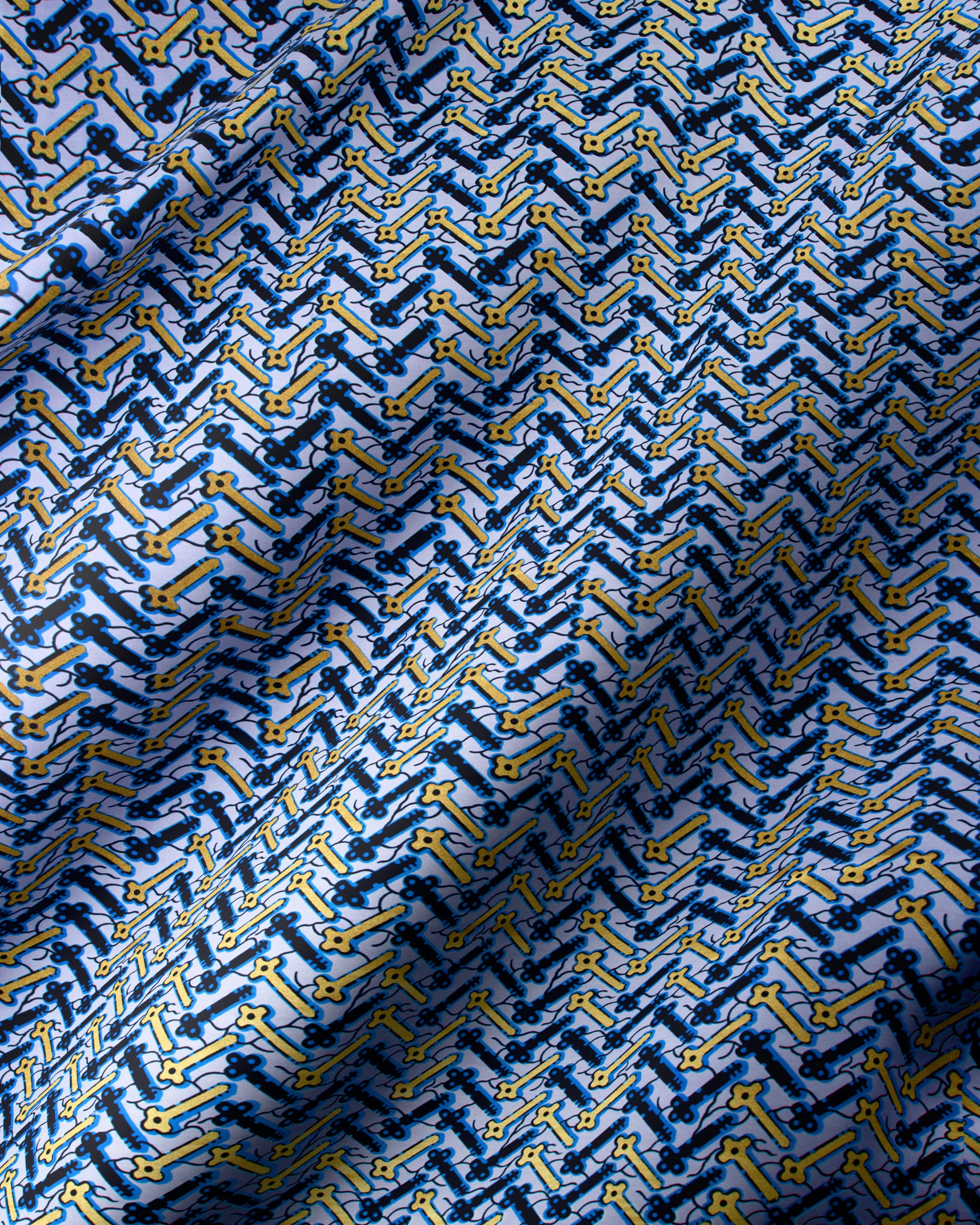 Wax Hollandais | VL46700.044 | Gold Embellished