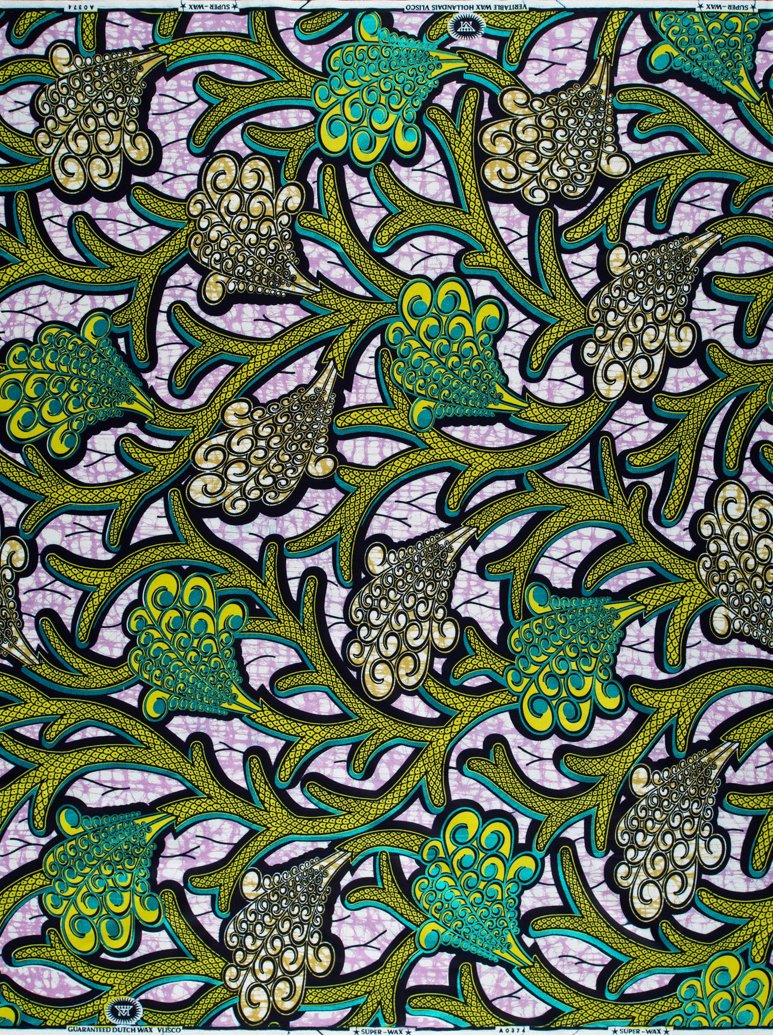 Super-Wax | VLA0374.028 | Blue Embellished - Image 4
