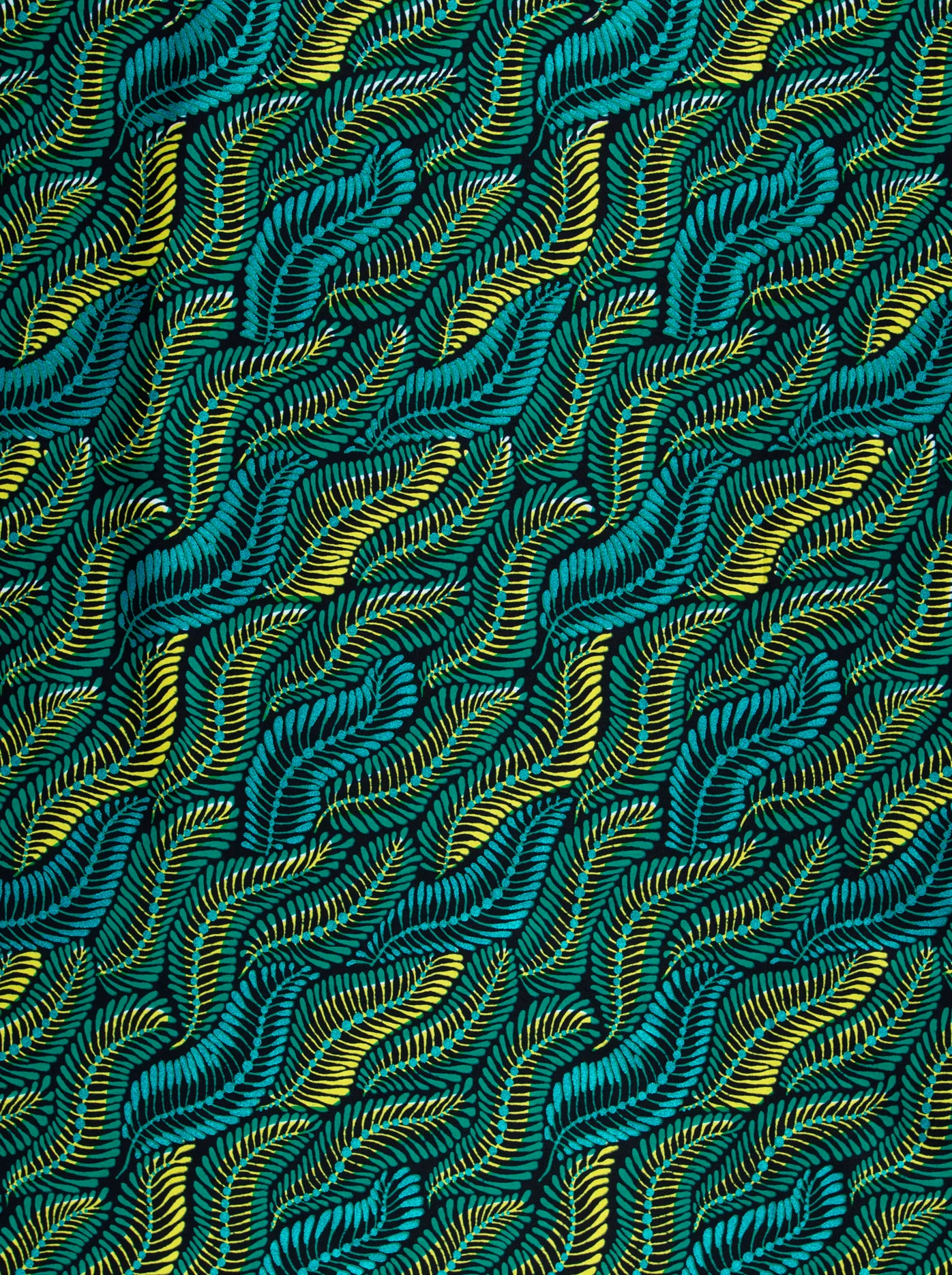 Wax Hollandais | VLA1472.017 | Blue Embellished - Image 3