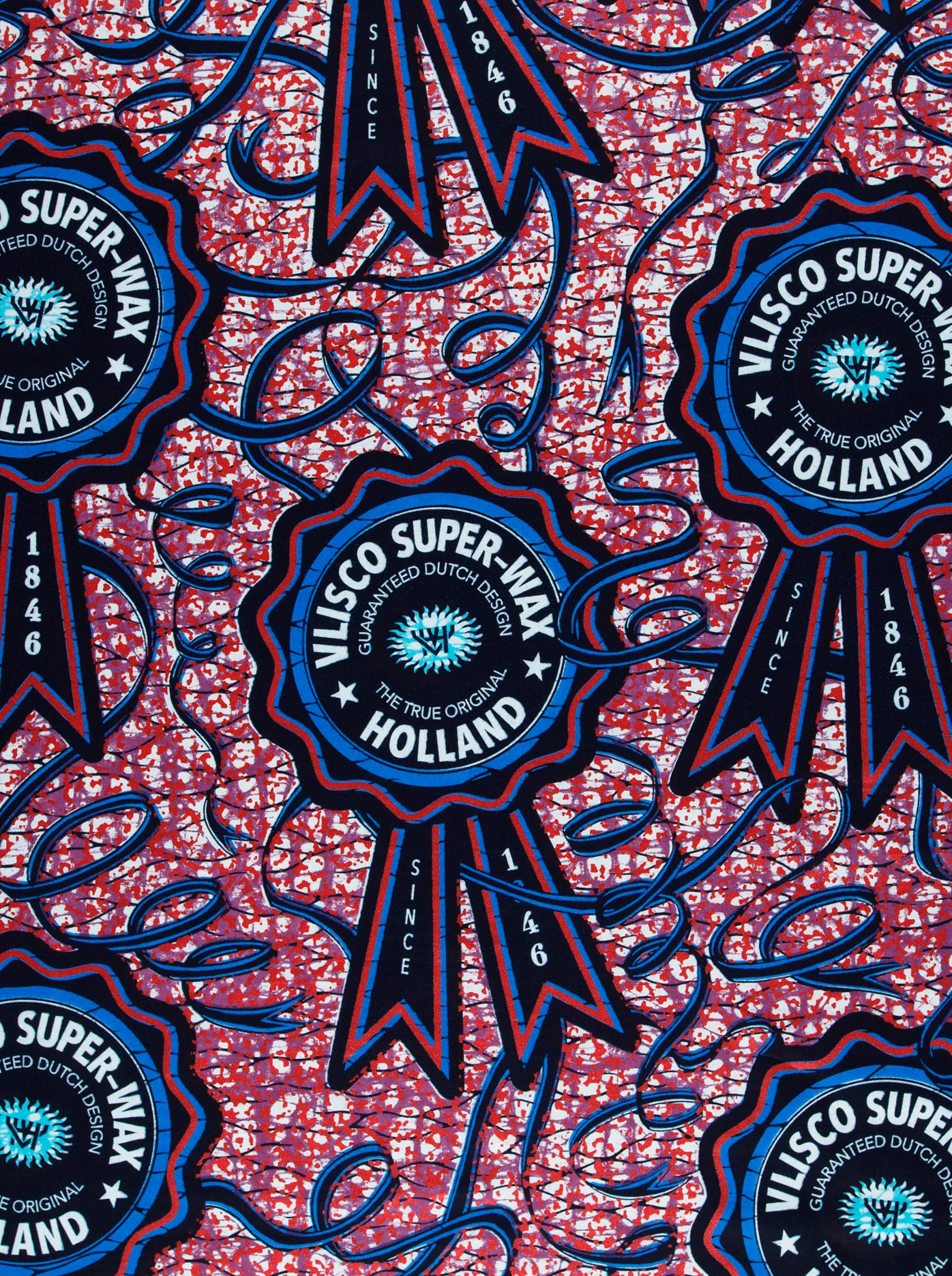 Super-Wax | VLA2117.050 | Red Embellished - Image 3