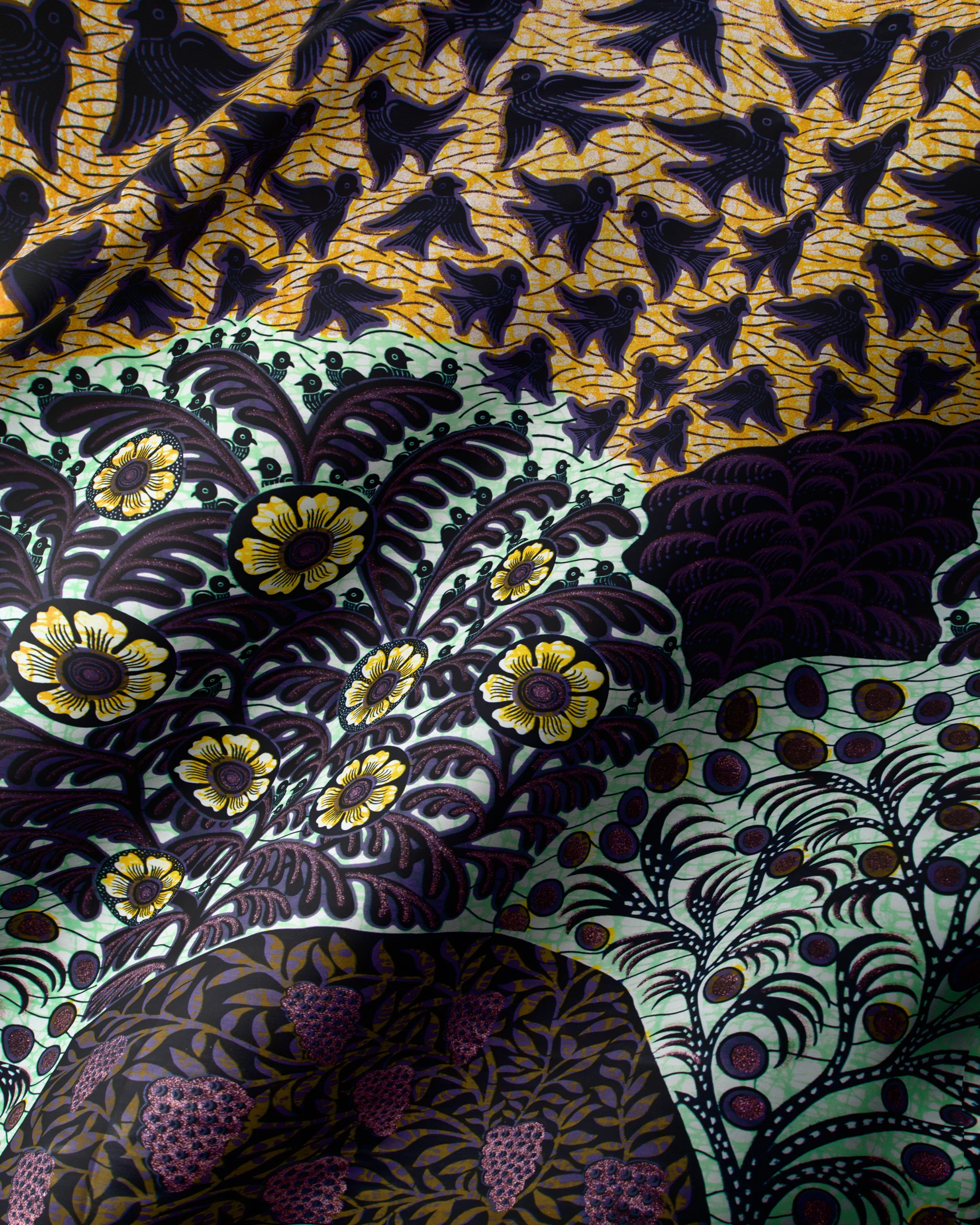 Grand Super-Wax | VLS2358.004 | Lilac-Copper Shine Embellished