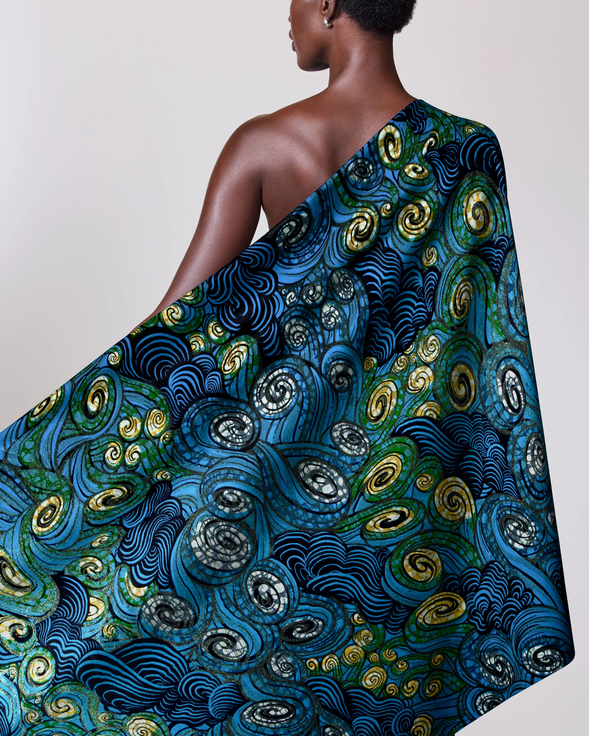 Grand Super-Wax | VLS2604.009 | Pale Green Shine Embellished - Image 2