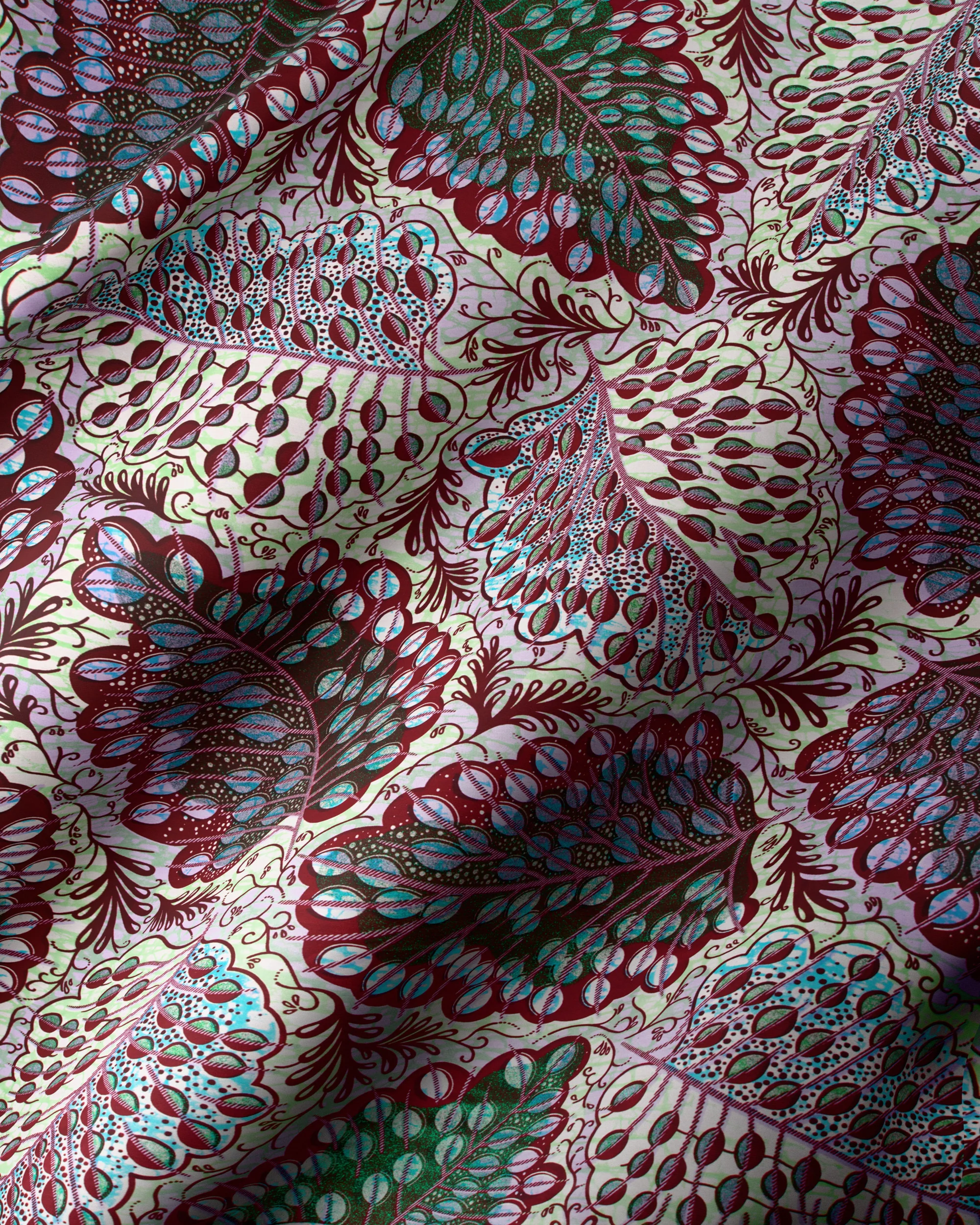 Grand Super-Wax | VLS2767.013 | Green Shine Embellished