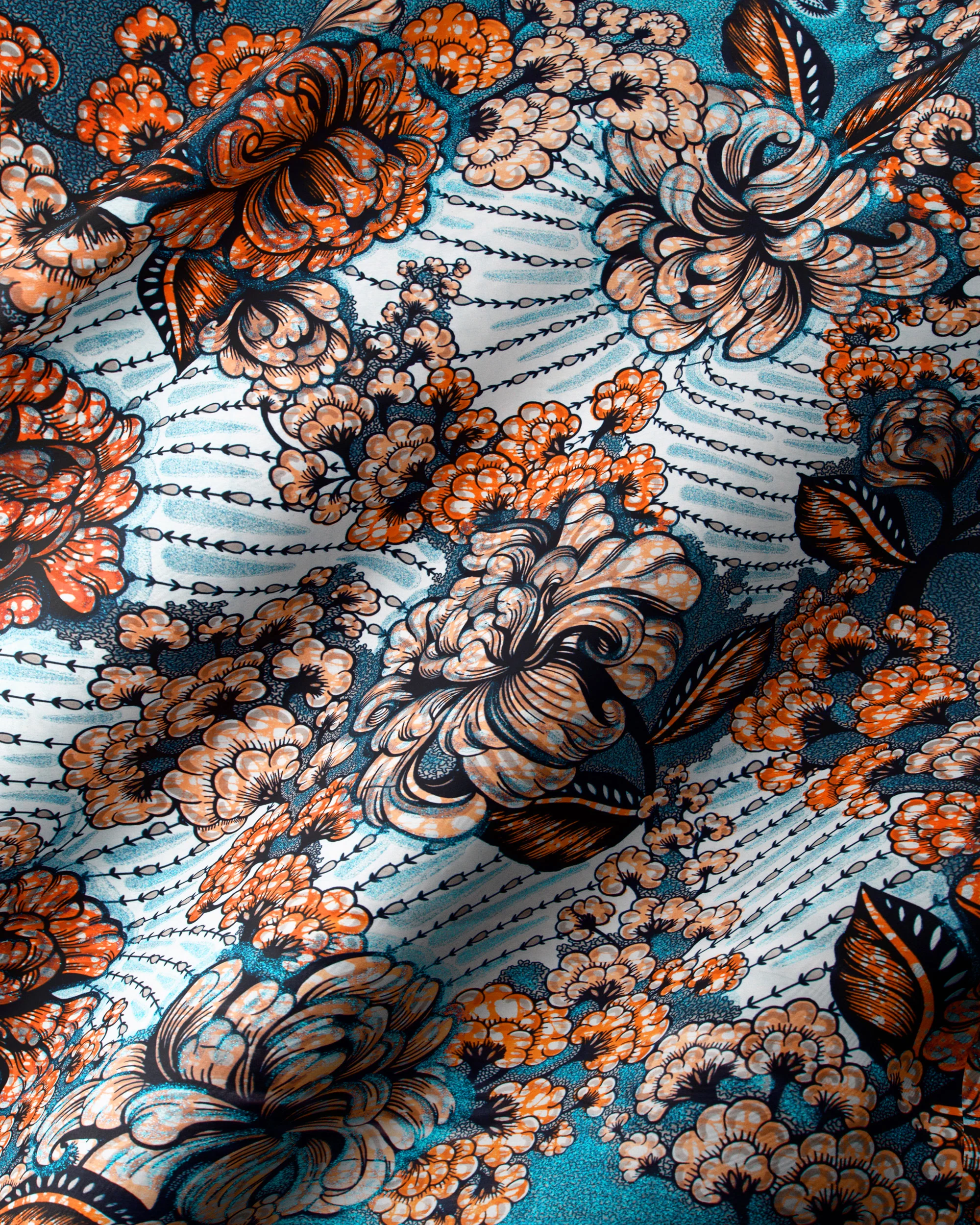 Grand Super-Wax | VLS3034.001 | Blue Glitter Embellished