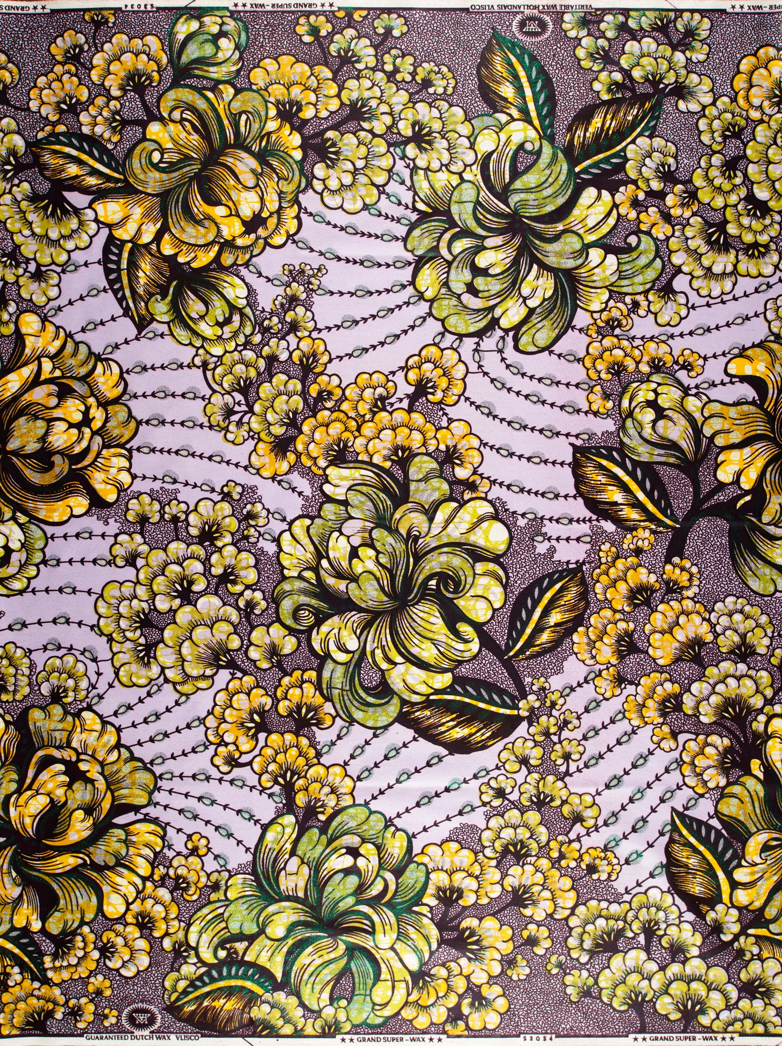 Grand Super-Wax | VLS3034.007 | Green Glitter Embellished - Image 4