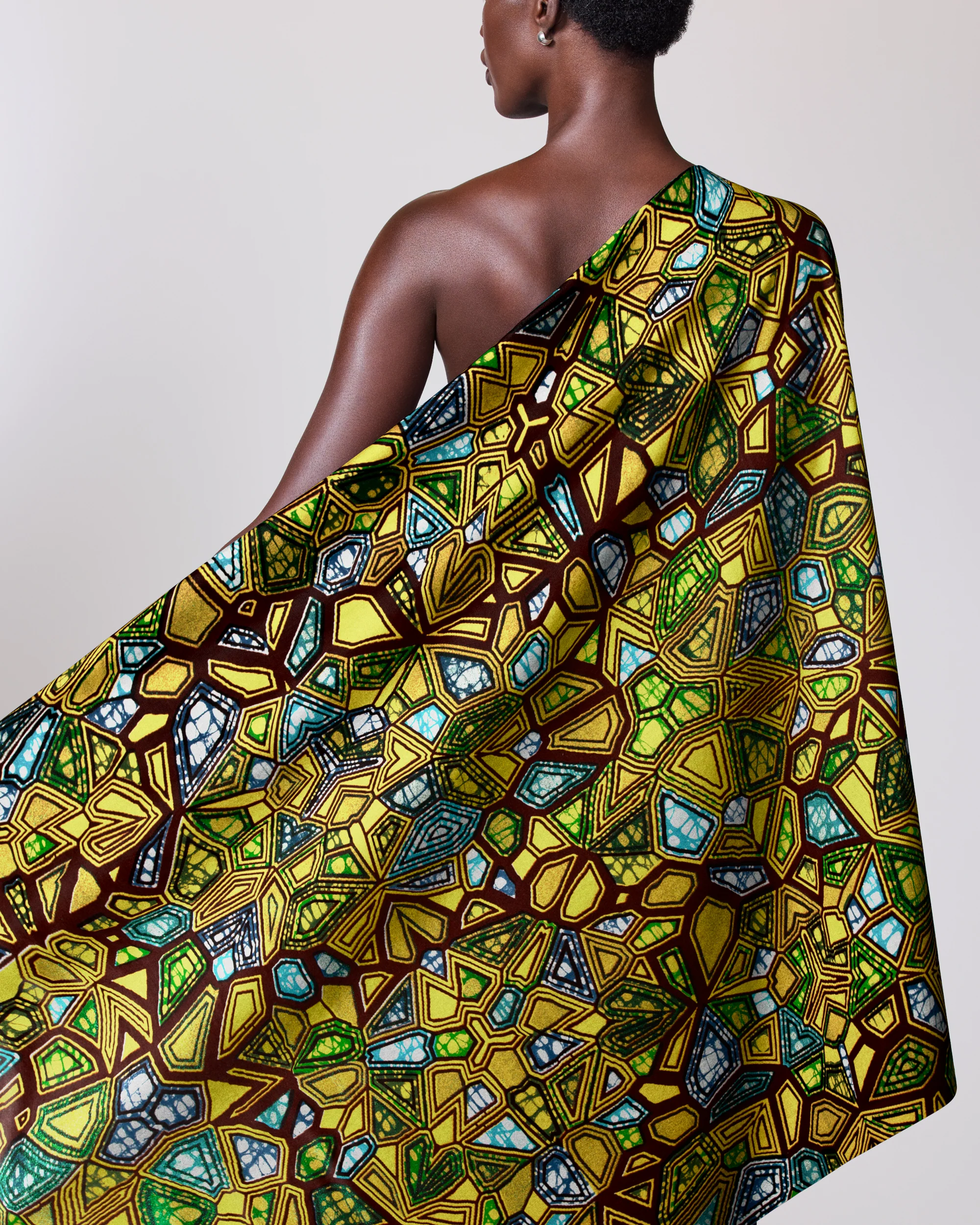 Grand Super-Wax | VLS4194.007 | Green Shine Embellished - Image 2