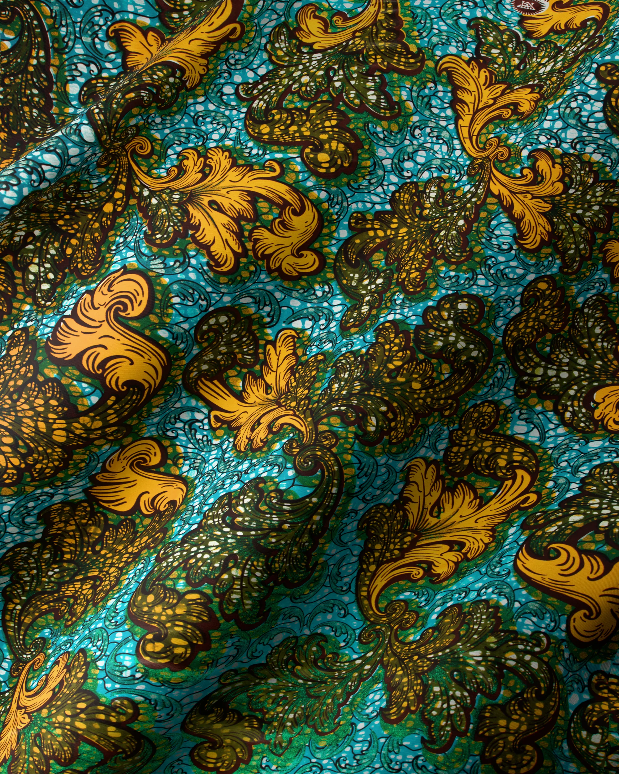 Grand Super-Wax | VLS4463.005 | Green Shine Embellished