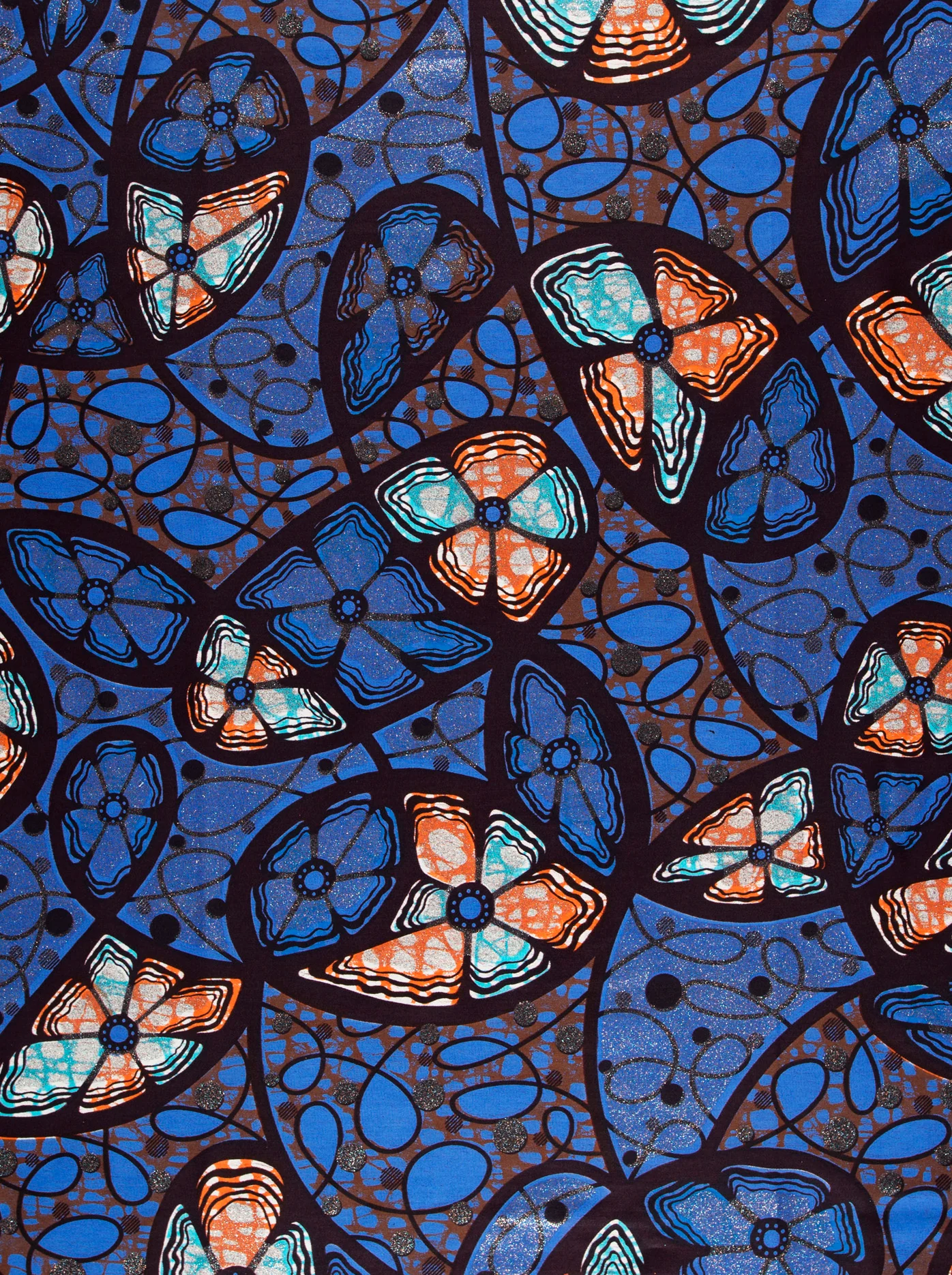Grand Super-Wax | VLS6635.008 | Blue-Copper Shine Embellished - Image 3