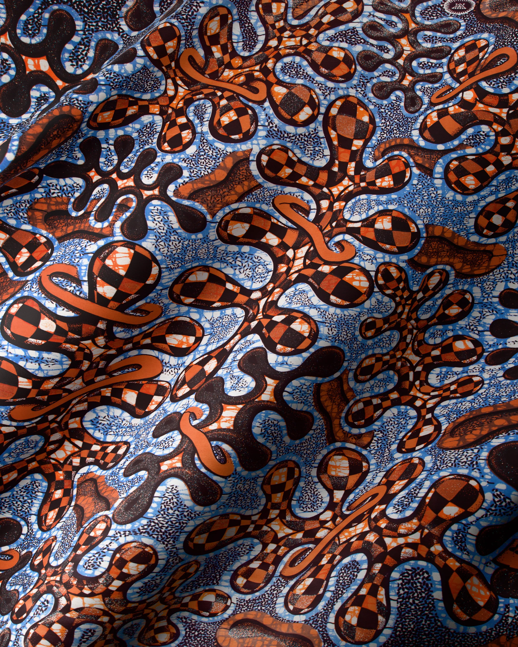 Grand Super-Wax | VLS8132.003 | Blue-Copper Shine Embellished