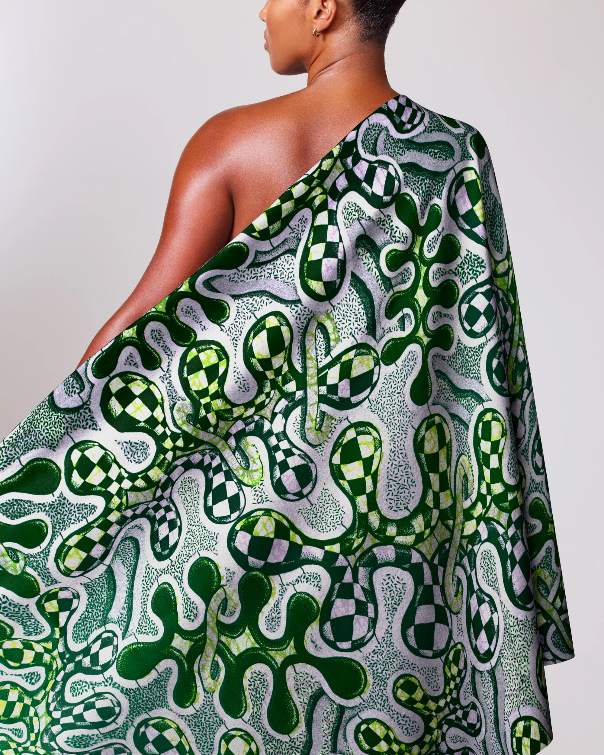 Grand Super-Wax | VLS8132.004 | Green Shine Embellished - Image 2