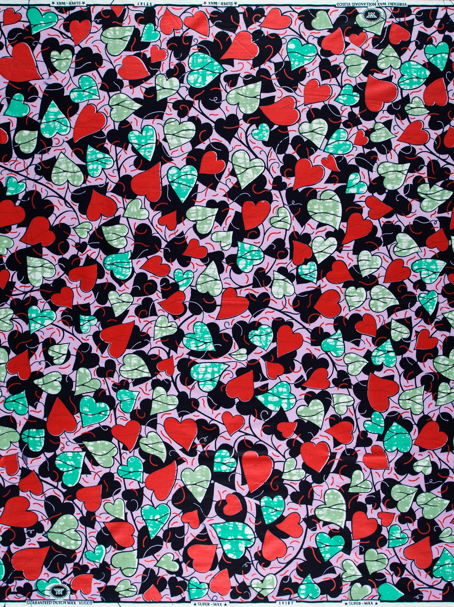 Super-Wax | VLS9187.017 | Red Embellished - Image 4