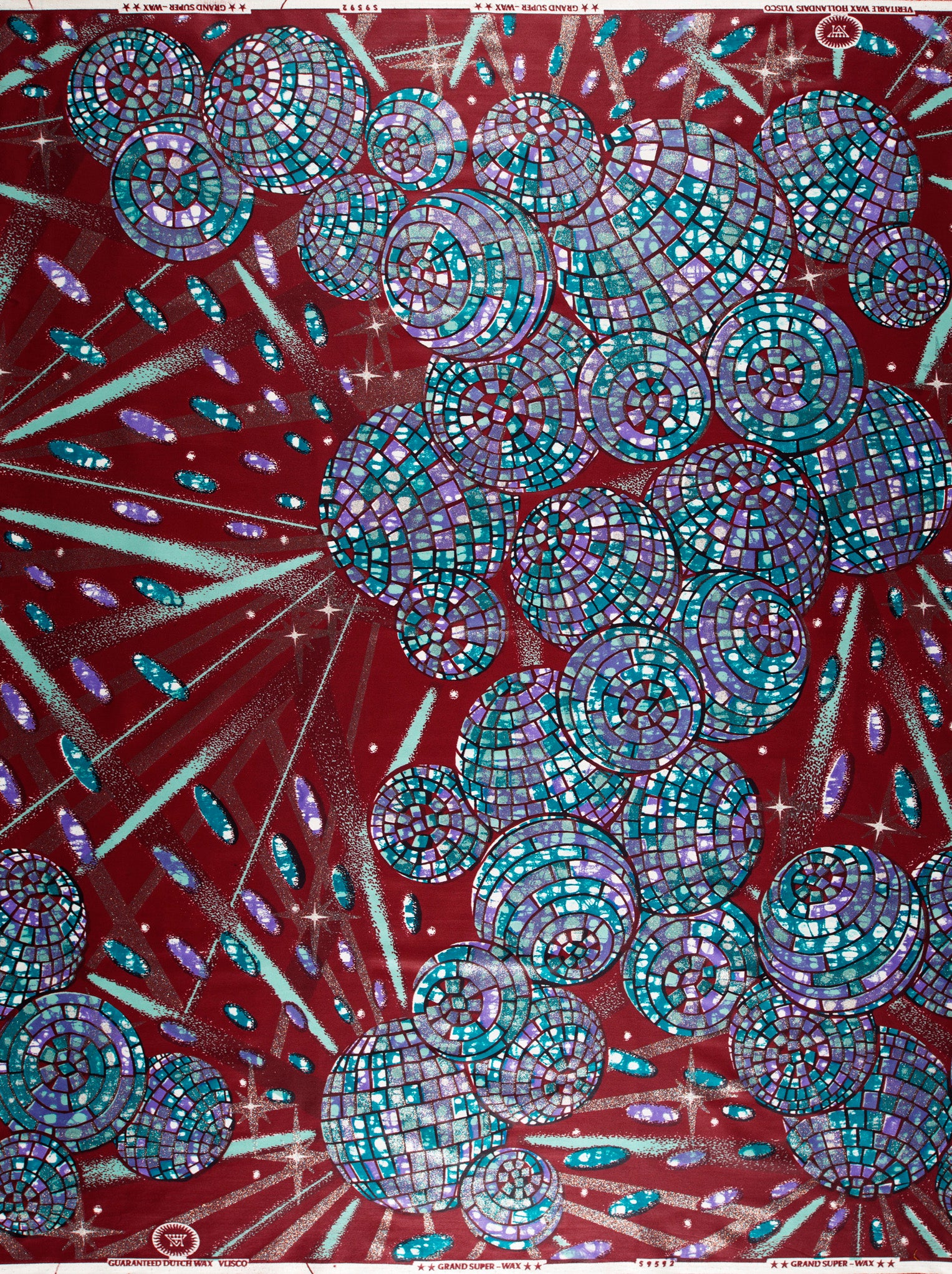 Grand Super-Wax | VLS9592.003 | Blue-Copper Shine Embellished - Image 4