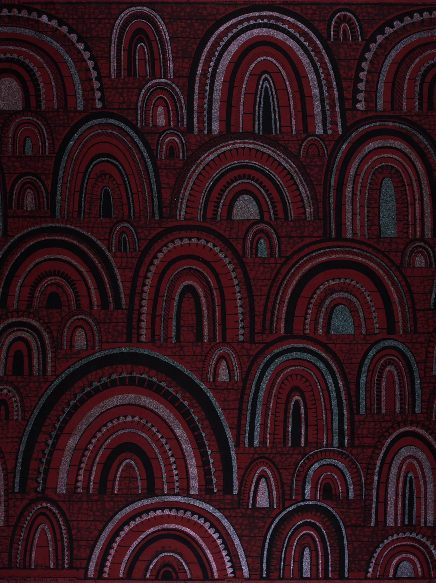 Sky Wax | VLW0577.023 | Red-Green Pearl Embellished - Image 4