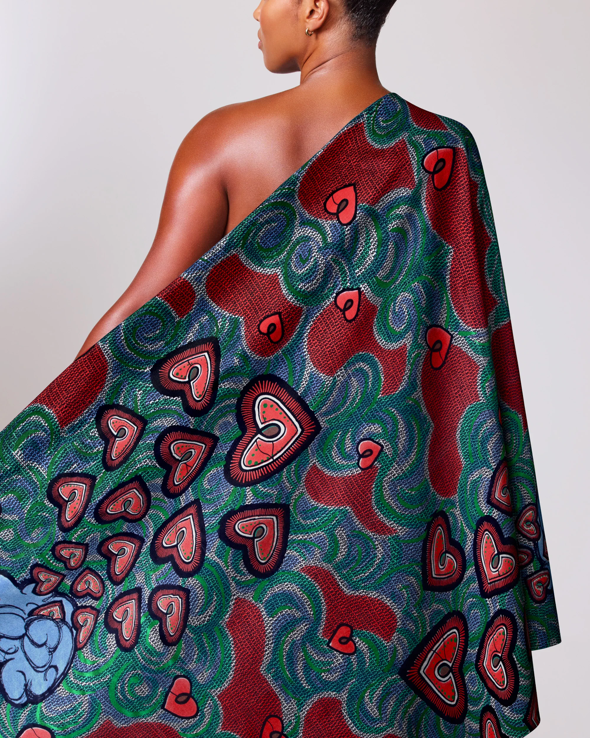 Satin Royal | VLW2776.009 | Emerald Green Embellished - Image 2