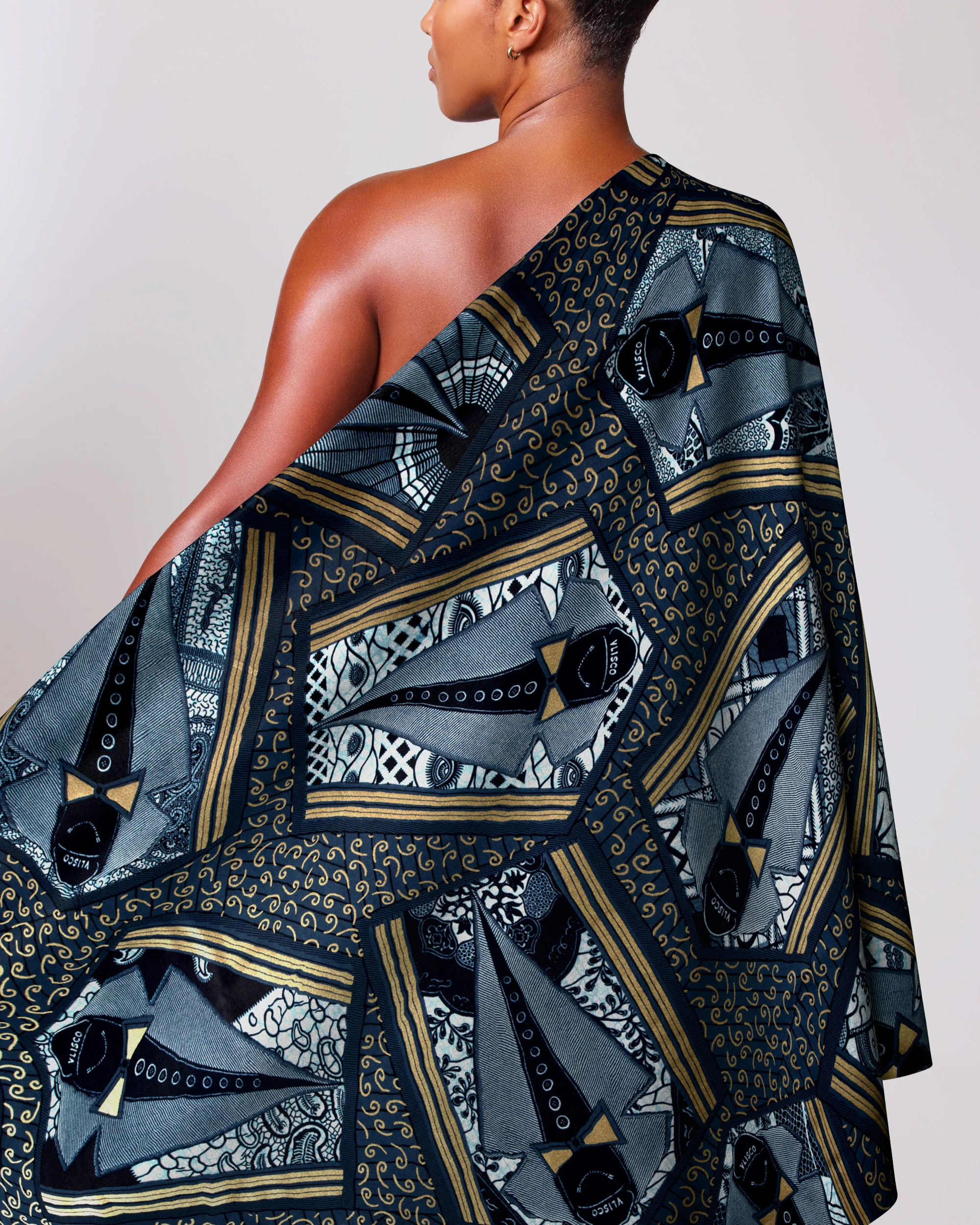 Wax Hollandais | VLW4313.005 | Gold Embellished - Image 2