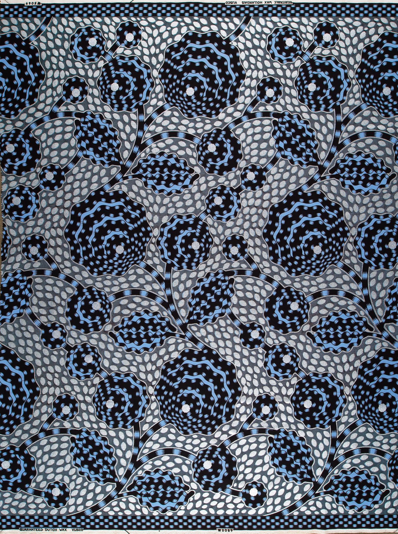 Wax Hollandais | VLW5069.007 | Silver Embellished - Image 4